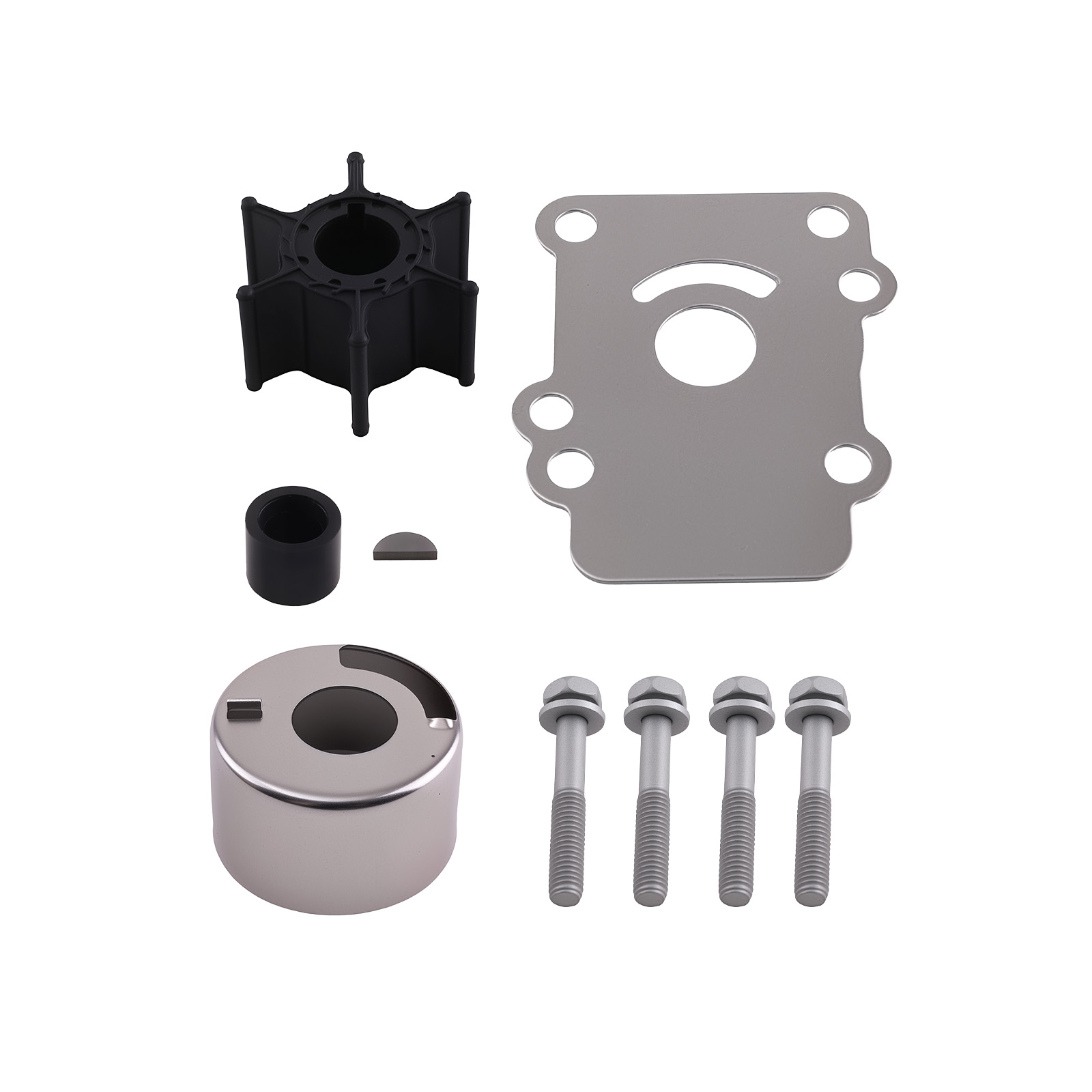 Boat Impeller Rebuild Kit for Yamaha 9.9/15HP 2/4 Stroke 1984-2005 682-W0078-A3