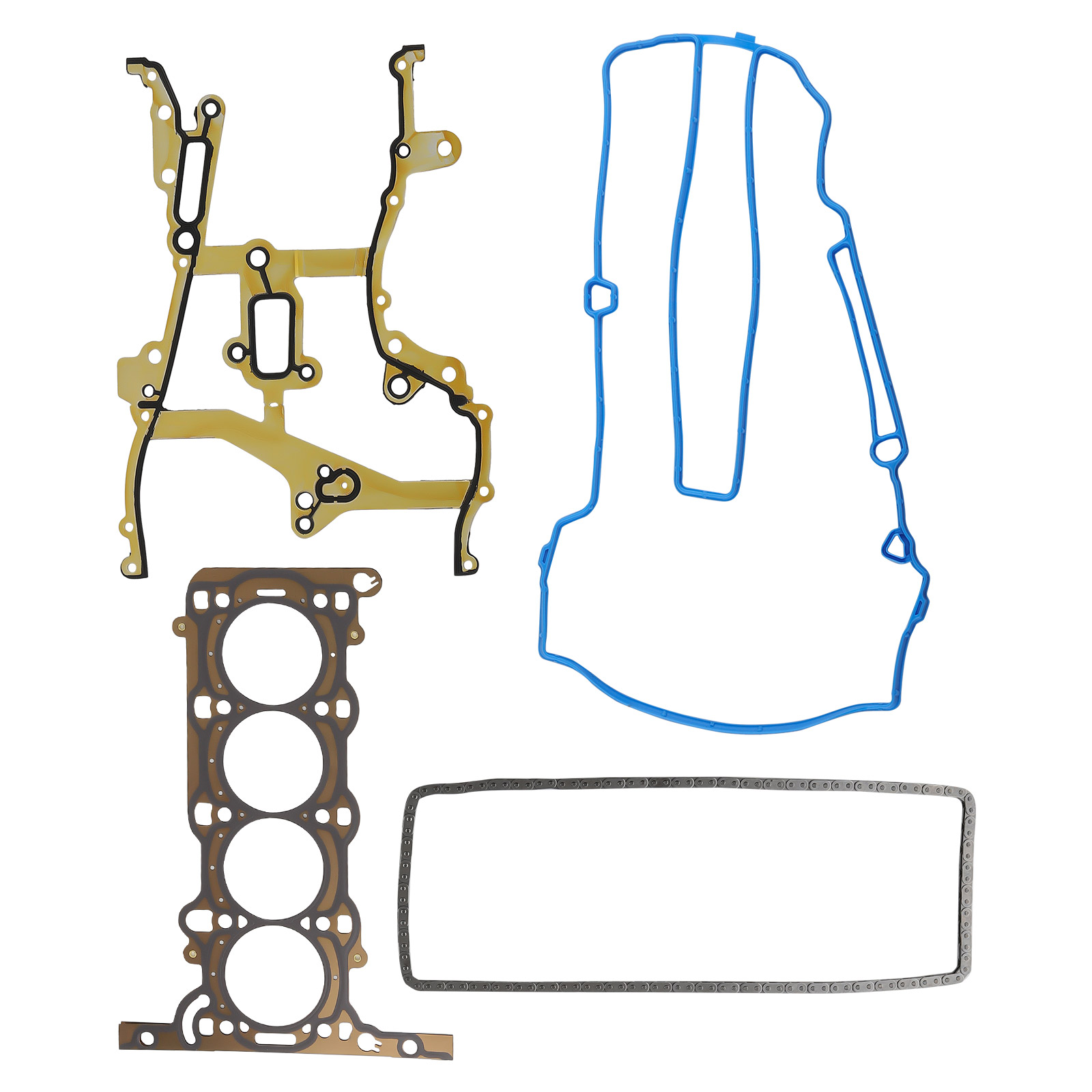 Head Gasket Bolts Set & Timing Chain Kit For Chevrolet Cruze 1.4L Turbo 11-15