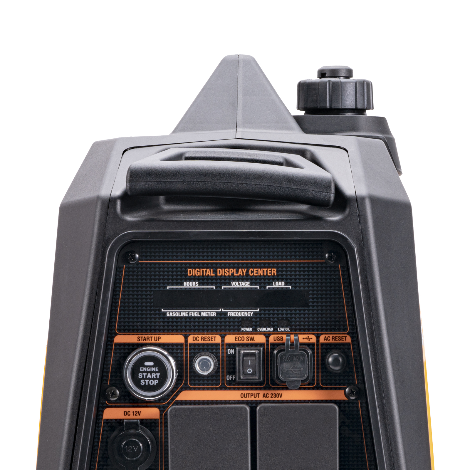 3200W Petrol Inverter Generator Portable Camping 3.5kVA Genset Dual Fuel Gas/LPG