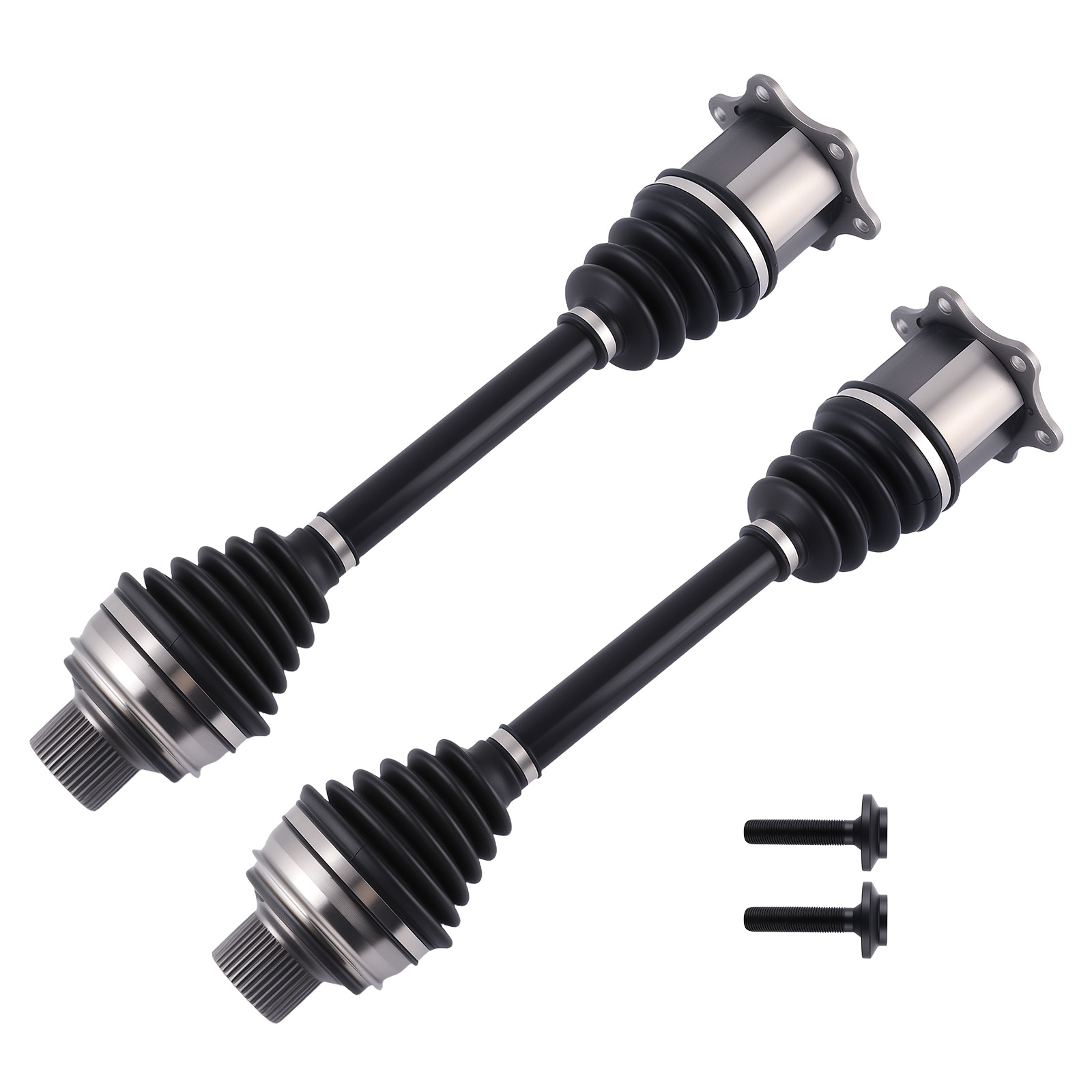 Front LH RH CV Axle Shaft Set For Audi A4 Quattro 2009-2011 A5 Quattro 2008-2012