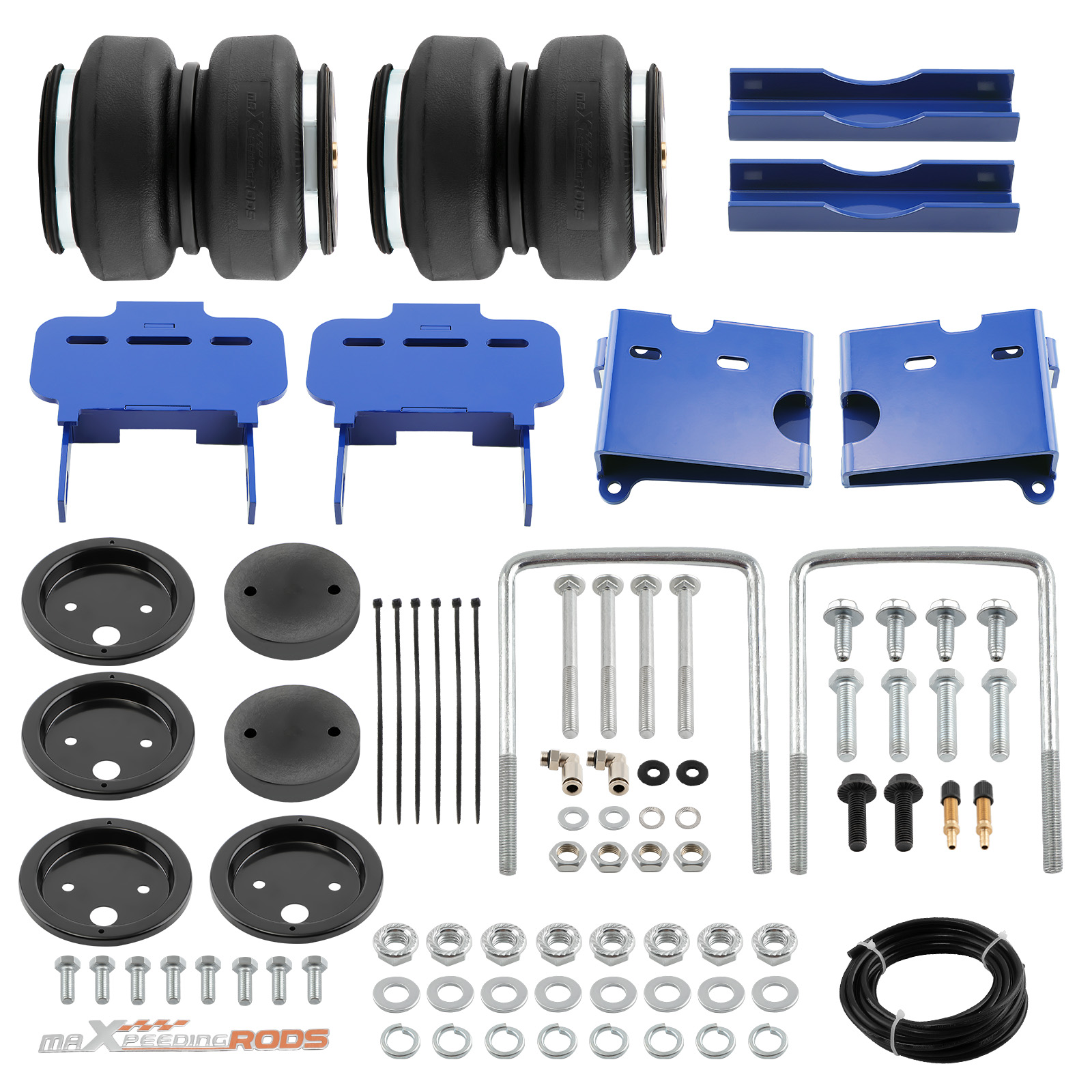 Rear Air Suspension Helper Spring Kit For Ford F-150 4WD 2015-2019 2020