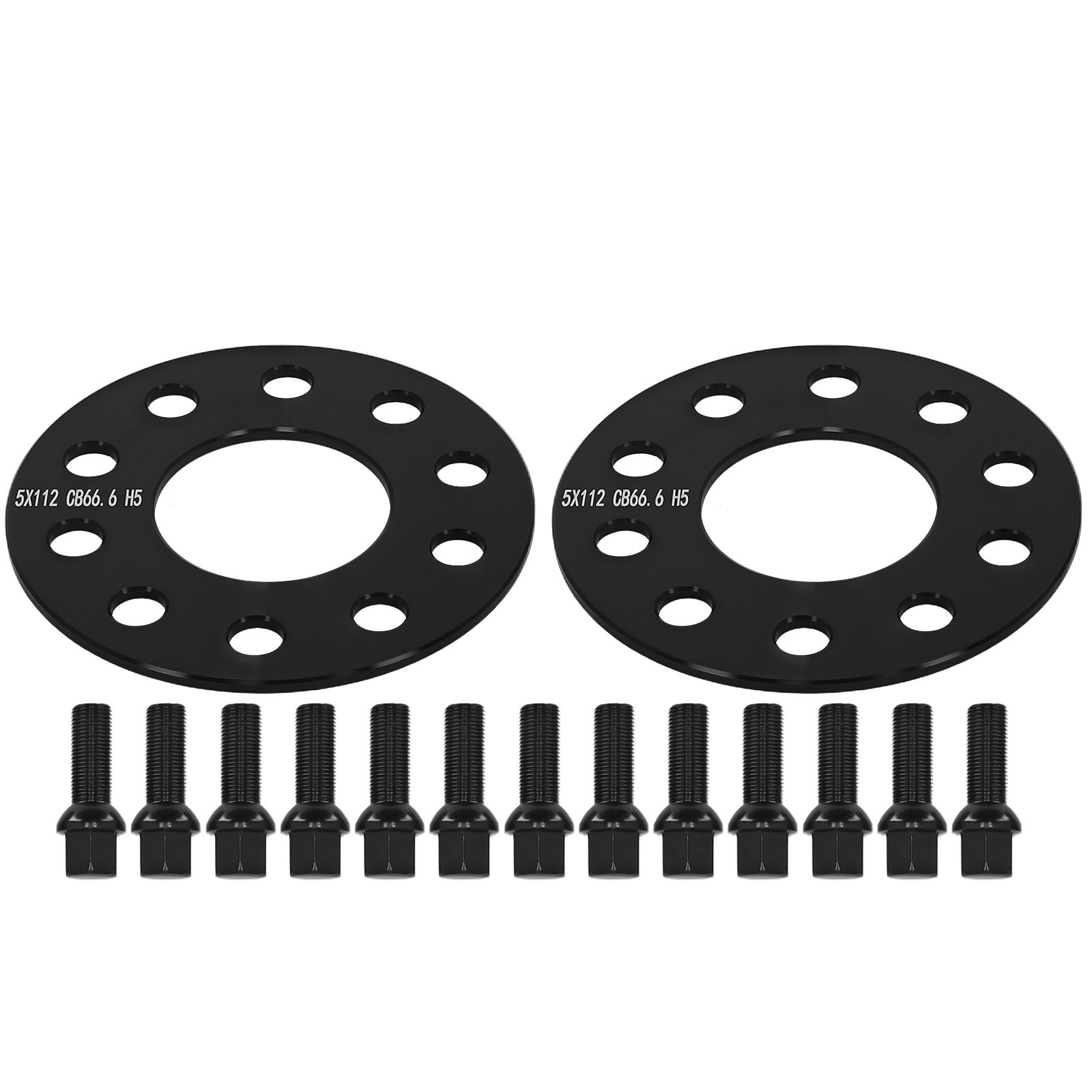 5mm Spurverbreiterung for Mercedes CLA C117 AMG 45 2013-2018 5x112 66.6mm