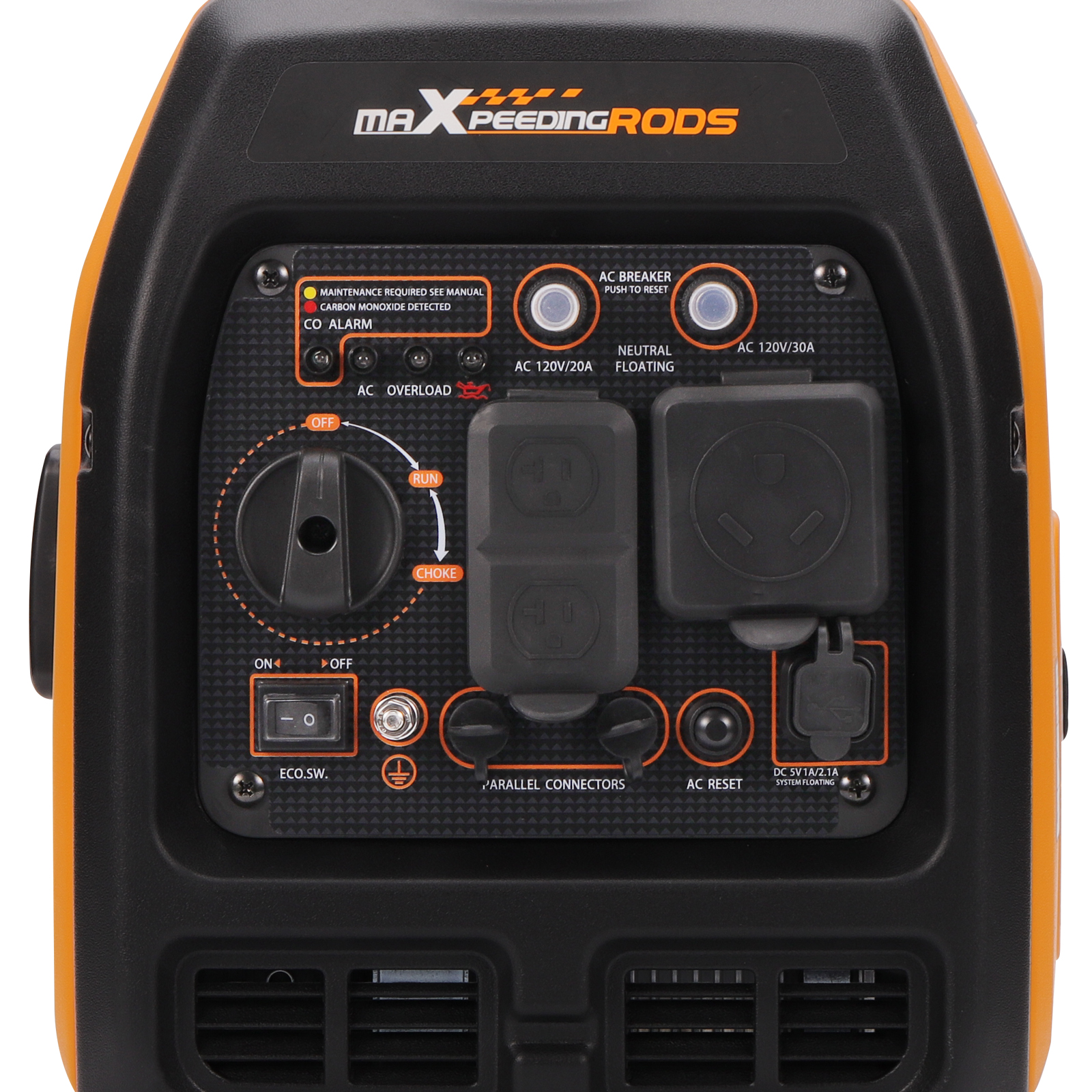 3,500 Watt Portable Gas Powered Generator Inverter for Camping, RV, Home Backup