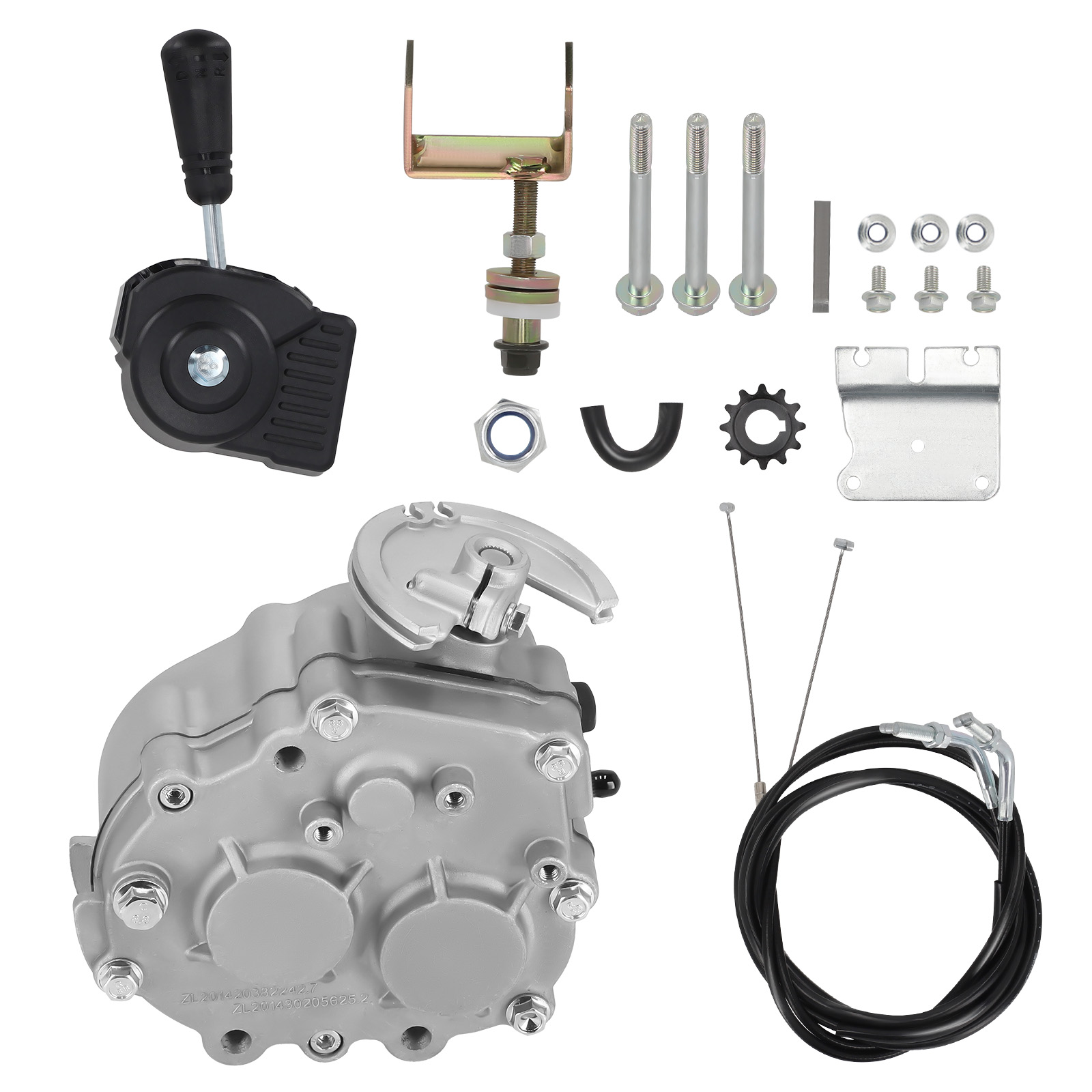 30 Series Torque Converter Go Kart Forward Reverse Gearbox Kit  -13HP Engine NEW