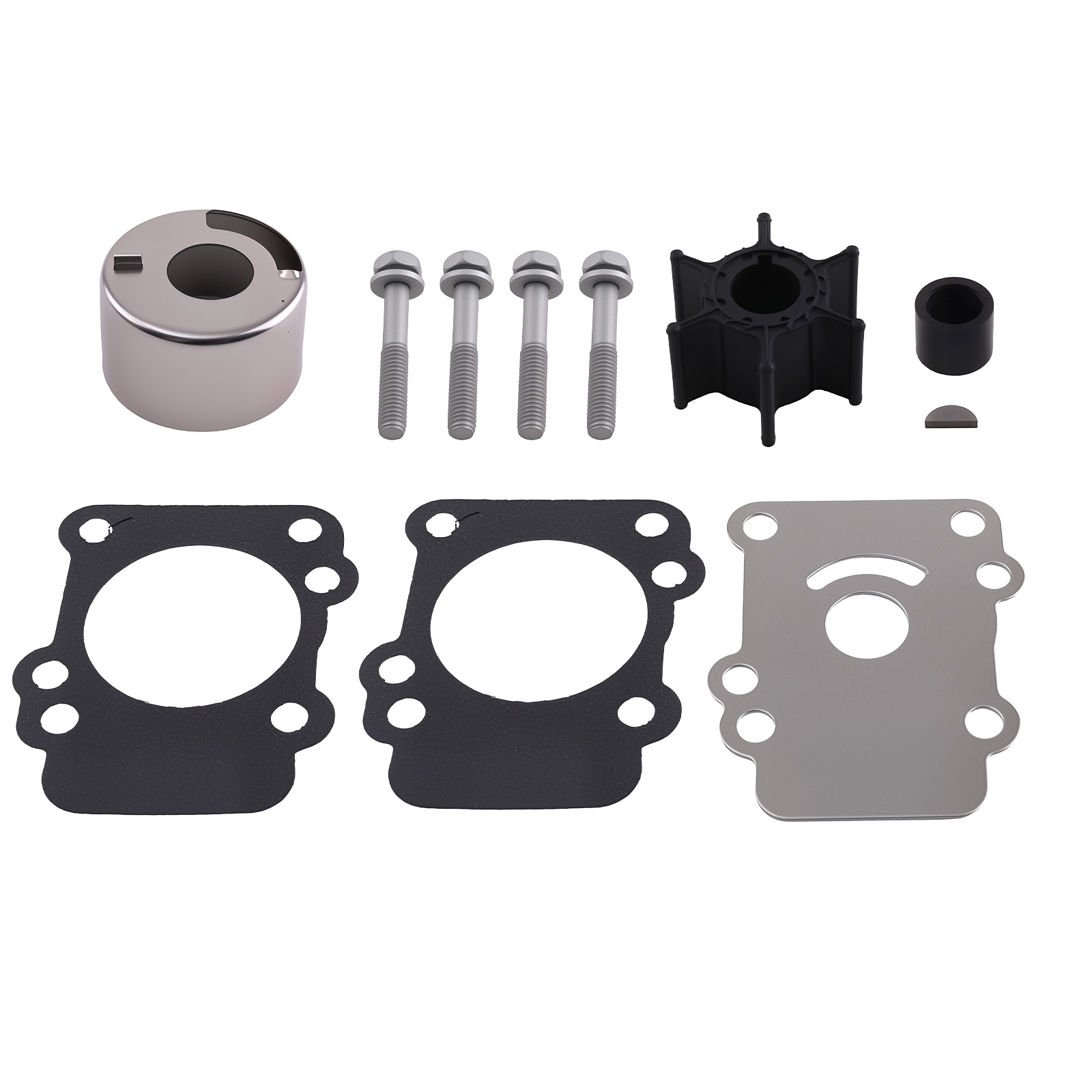 Boat Impeller Rebuild Kit for Yamaha 9.9/15HP 2/4 Stroke 1984-2005 682-W0078-A3