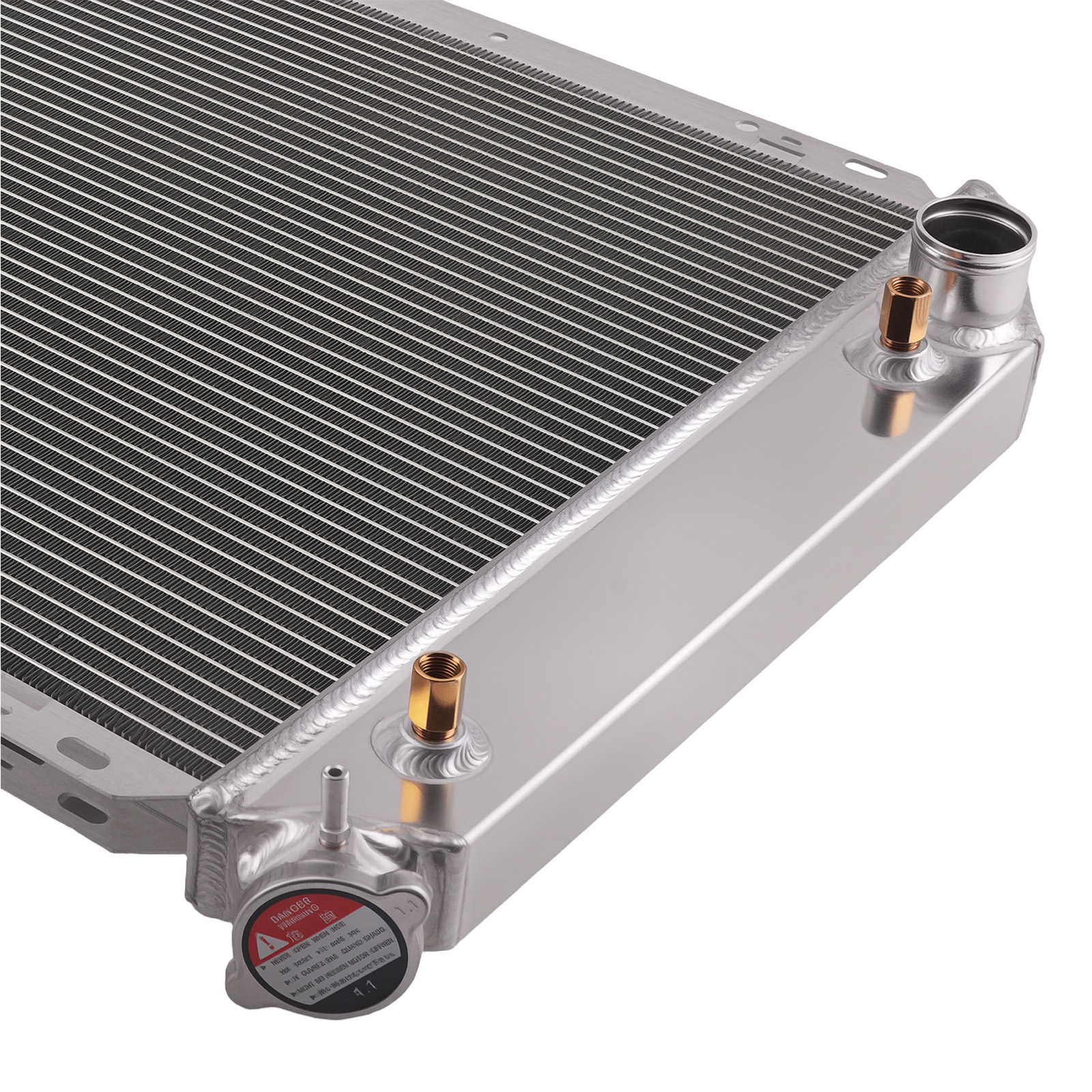 Cross Flow Design Radiator for Ford F150 F250 F350 1980-84 CC561 AT V8