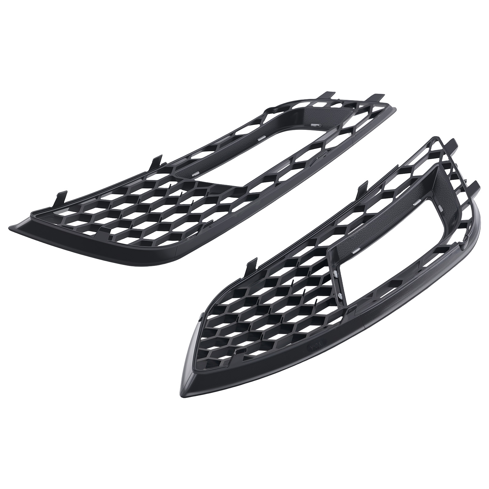 2x Front Bumper Fog Light Cover Grille for Audi A4 B8.5 2013-2016 8K0807682K01C