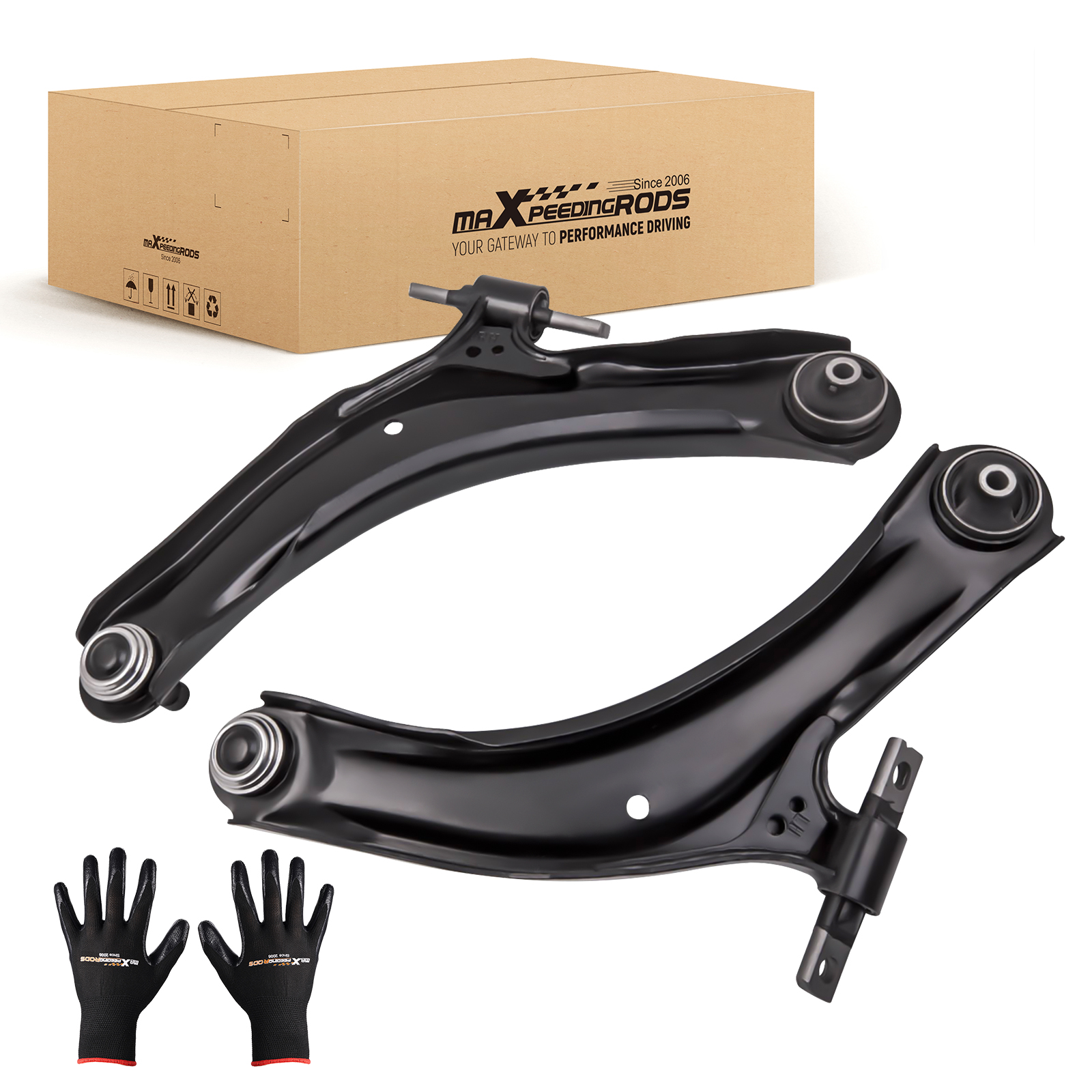 2X QUERLENKER VORNE FOR NISSAN QASHQAI J10 +2 I X-TRAIL ROGUE RENAULT KOLEOS I