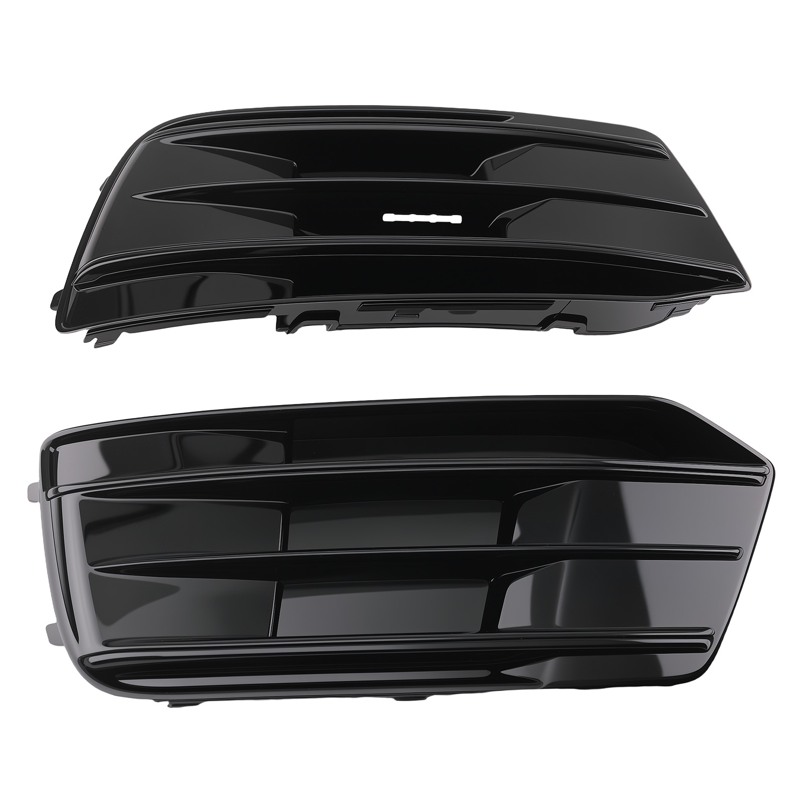 2X Front Bumper Fog Lamp Grille Cover Pair for Audi Q5 80A 2018-2020 80A807679D