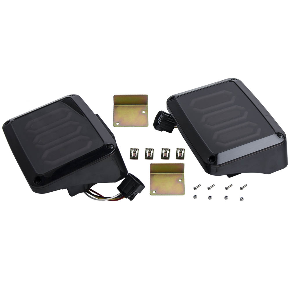 LED Tail Light Kit For Jeep Wrangler JK 07-17 Left & Right Brake Reverse Lamp