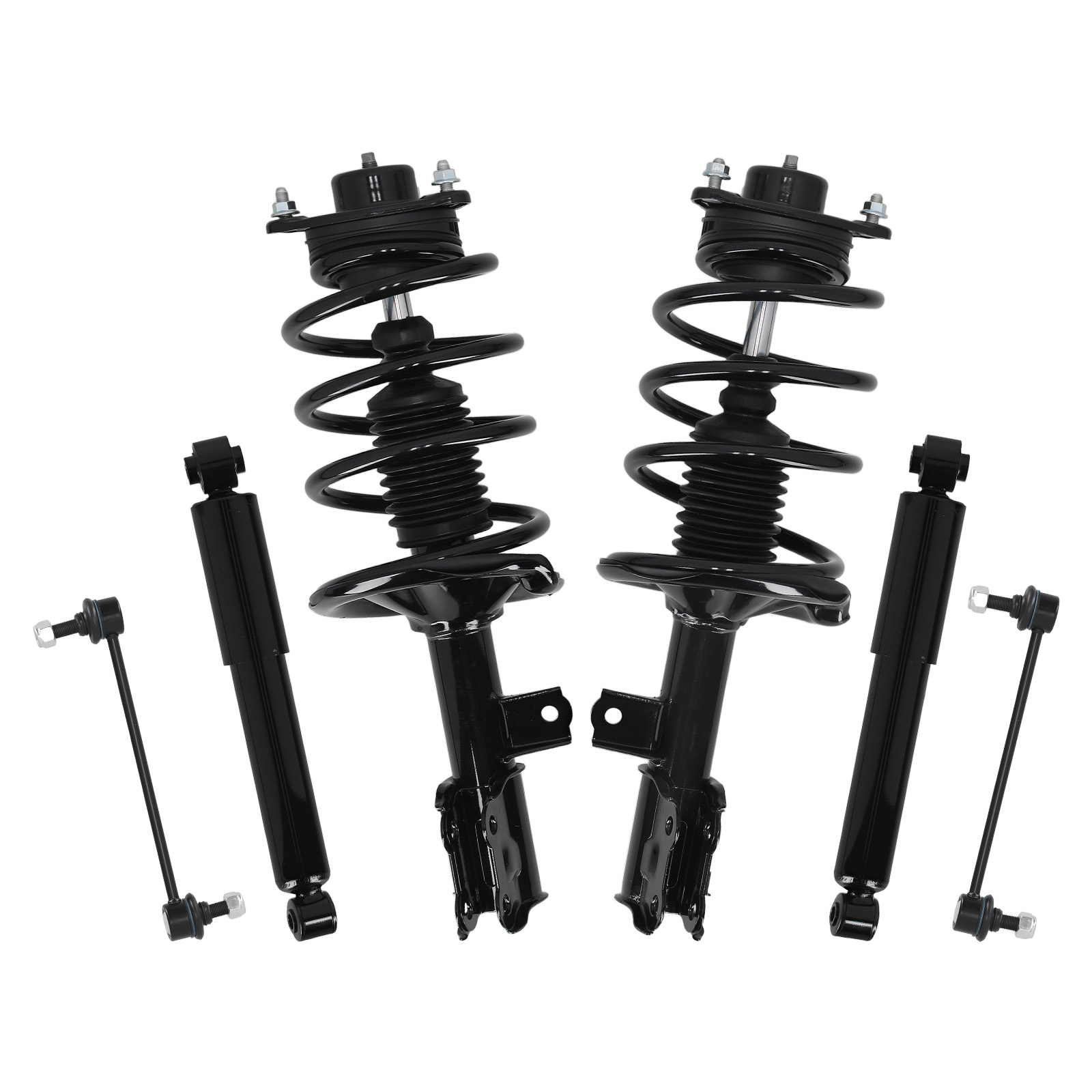 Front Rear Strut Spring Sway Bar for Kia Forte 2010-2013 Sedan Forte5 2012-2013