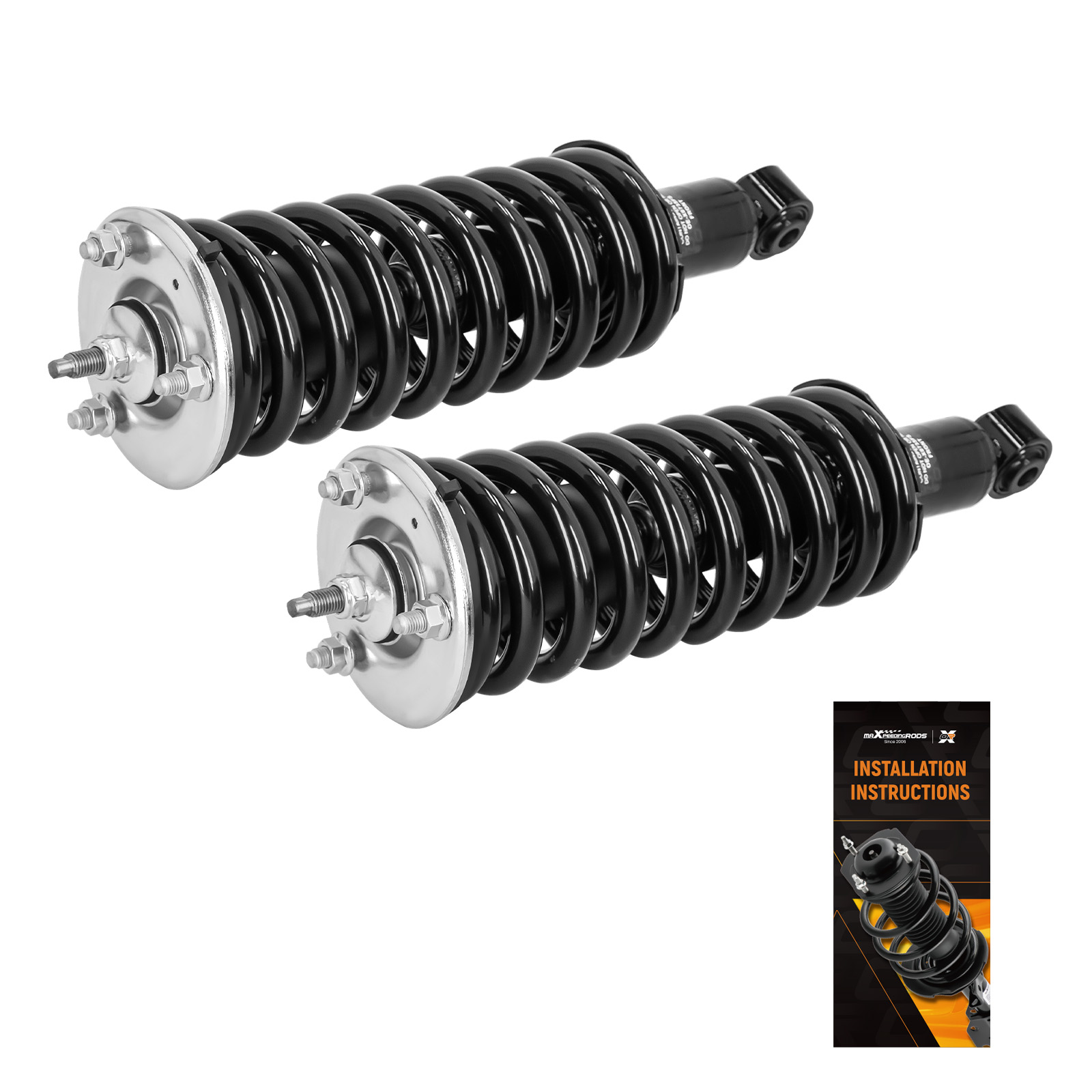 1 Pair Front Shock Struts For Nissan Frontier Suzuki Equator 2005-18 2009 2012