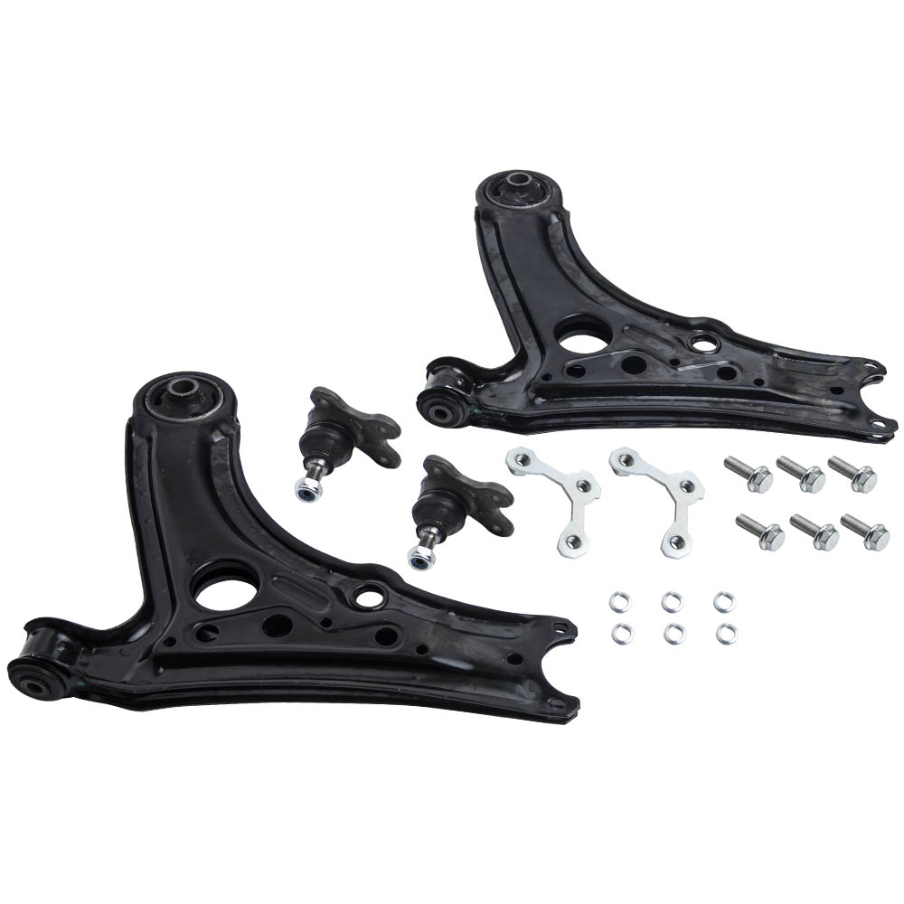 2X QUERLENKER + TRAGGELENK LI+RE VORNE UNTEN FÜR SEAT AROSA 6H VW POLO 6N1 6N2