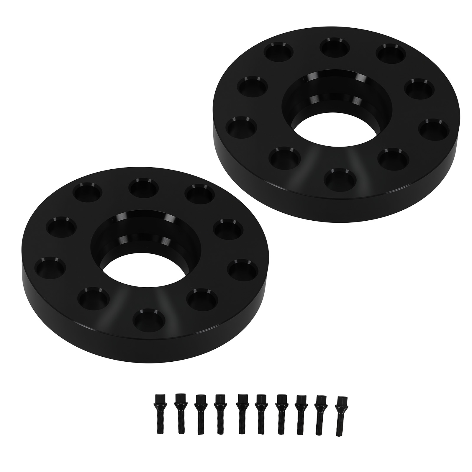 2PC 20mm Aluminum Wheel Spacers for VW Audi 5x100/5x112 M14x1.5 57.1mm Hub