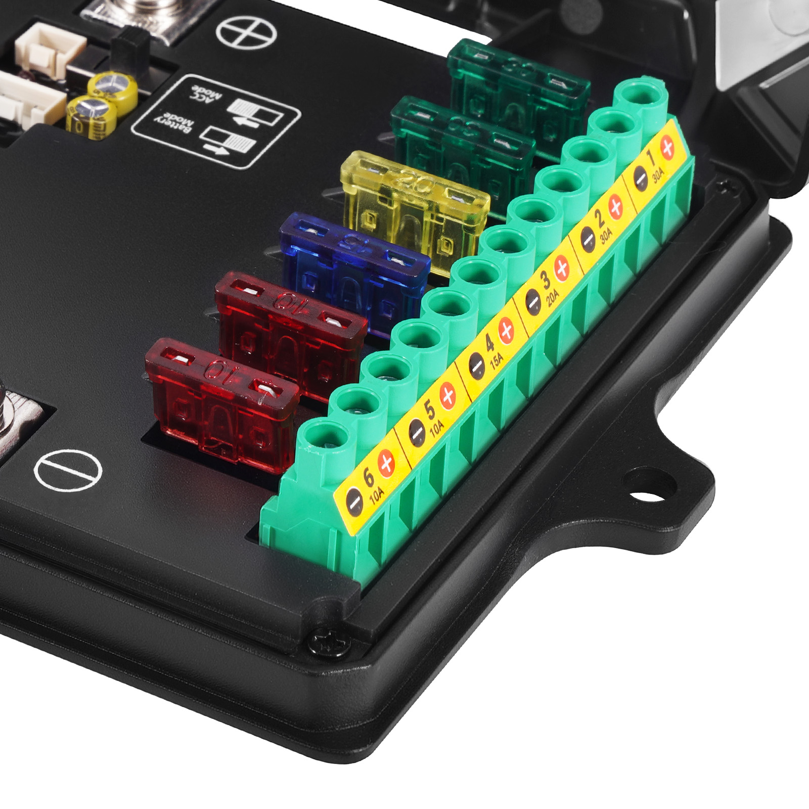 12 Gang Touch Panel für Offroad Fahrzeug LKW SUV 960W Wasserdicht IP67 Schwarz