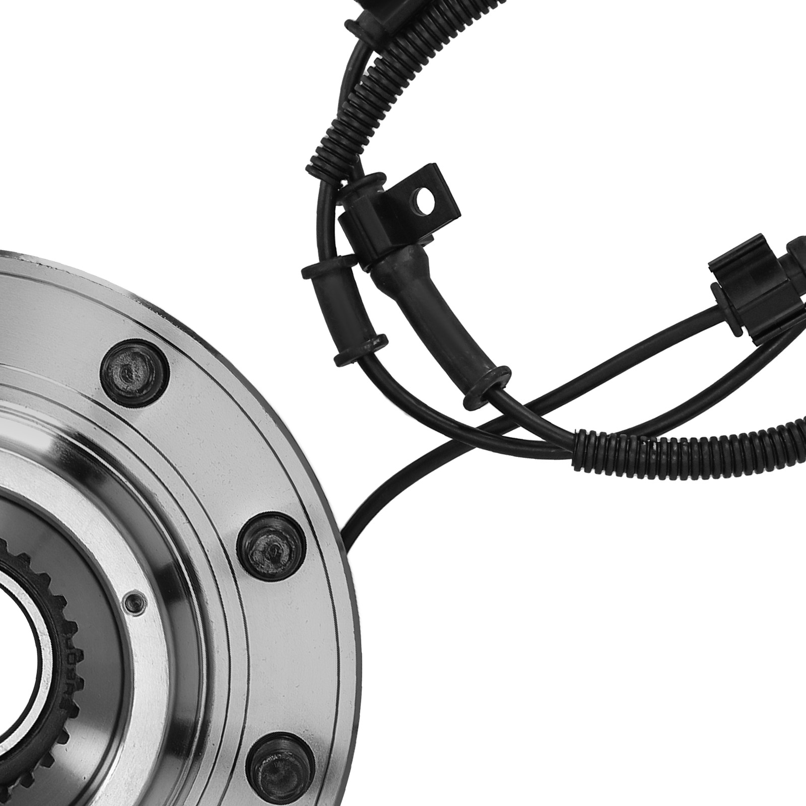 Front ABS Wheel Hub Assembly for Ford F-450 F-550 4WD 10-Lug 2011-16 515133