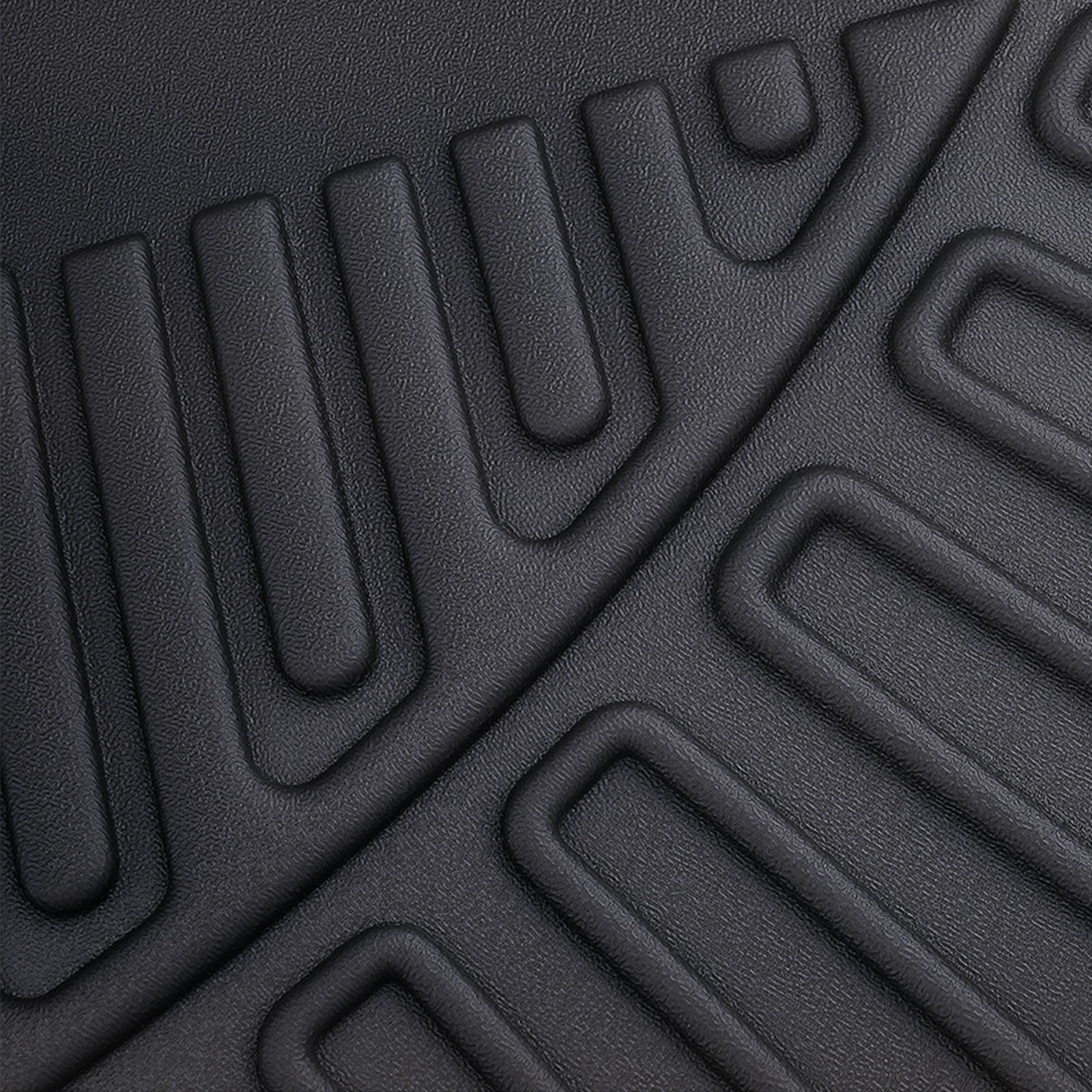 Carpet Floor Mats for Chevrolet Equinox 2018-2024 TPE Black Anti-Slip Car Mat