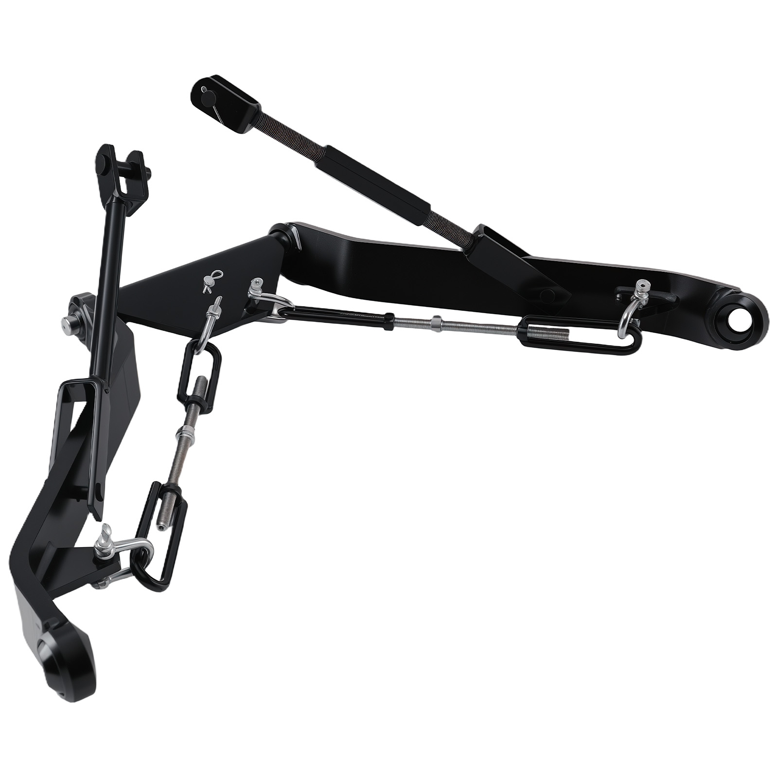 Powder Coated 3-Point Hitch for Kubota BX Series Tractor Models Black Steel