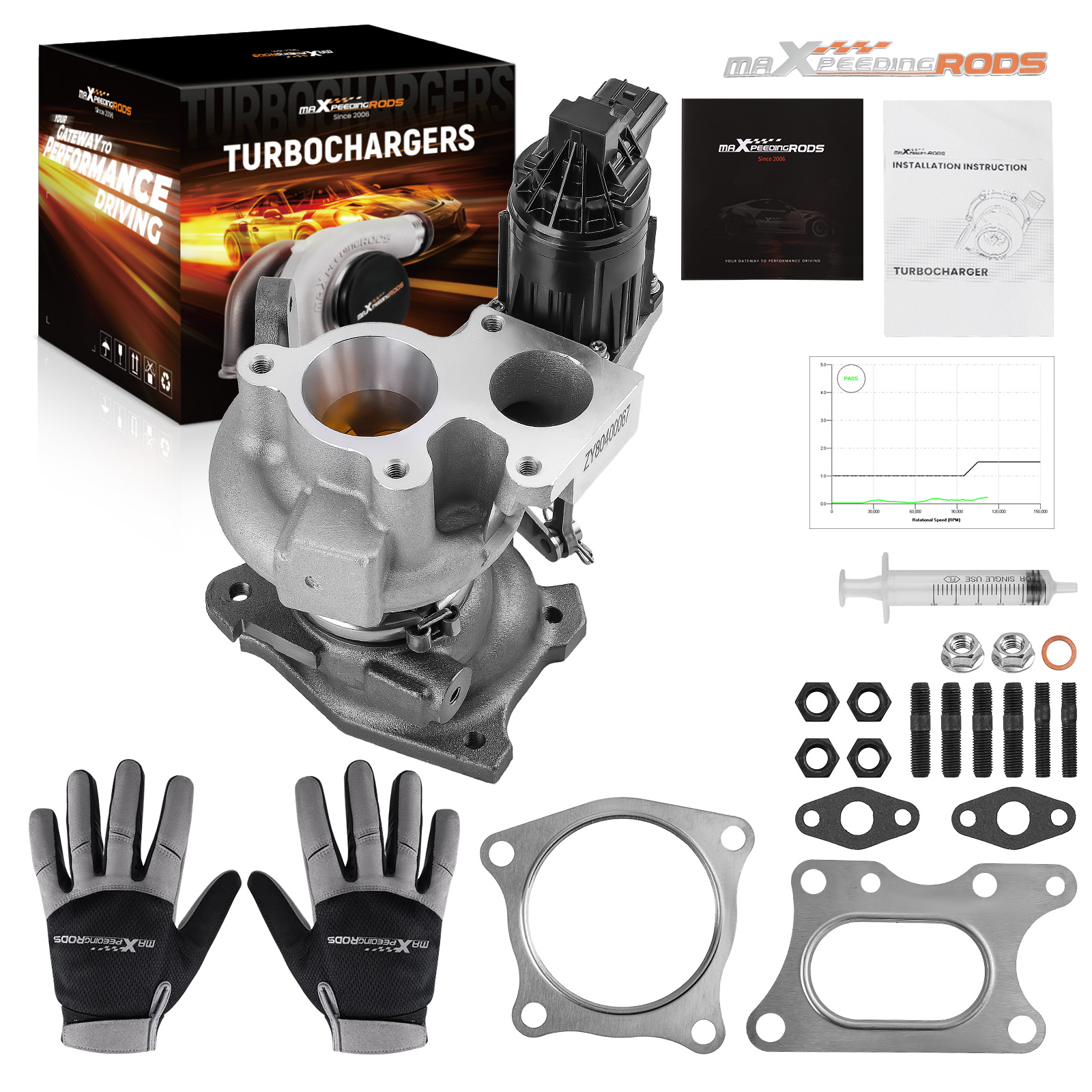 TD025 Billet Turbo for Honda Civic CR-V 1.5 16-20 49373-07012 Turbocharger