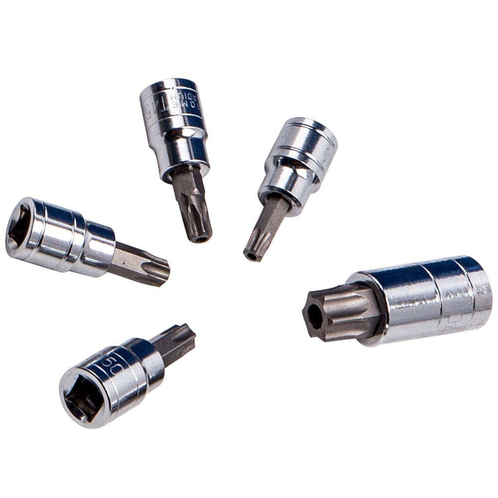 Master Torx Socket Tamper Proof Security Bits Plus External Star Tool