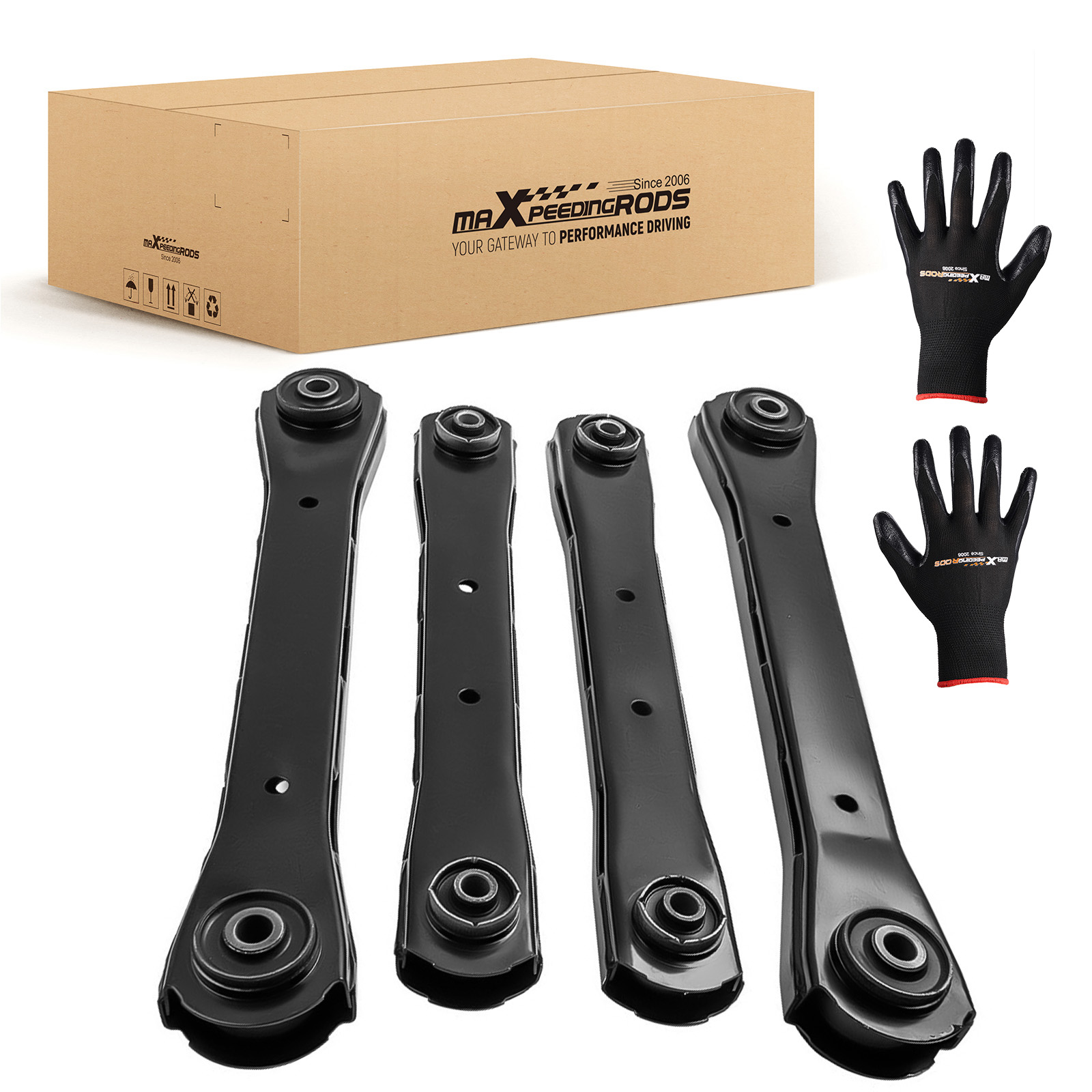 Suspension Front Upper & Lower Control Arms for 2003 2004 - 2008 Dodge Ram 1500