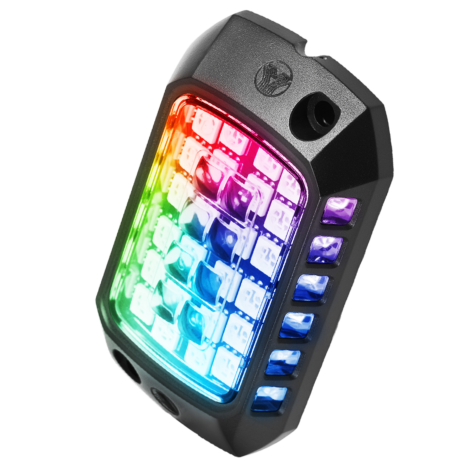 8 Pods RGB LED Rock Lights Remote for Trucks Jeep SUV ATV Golf Cart IP67