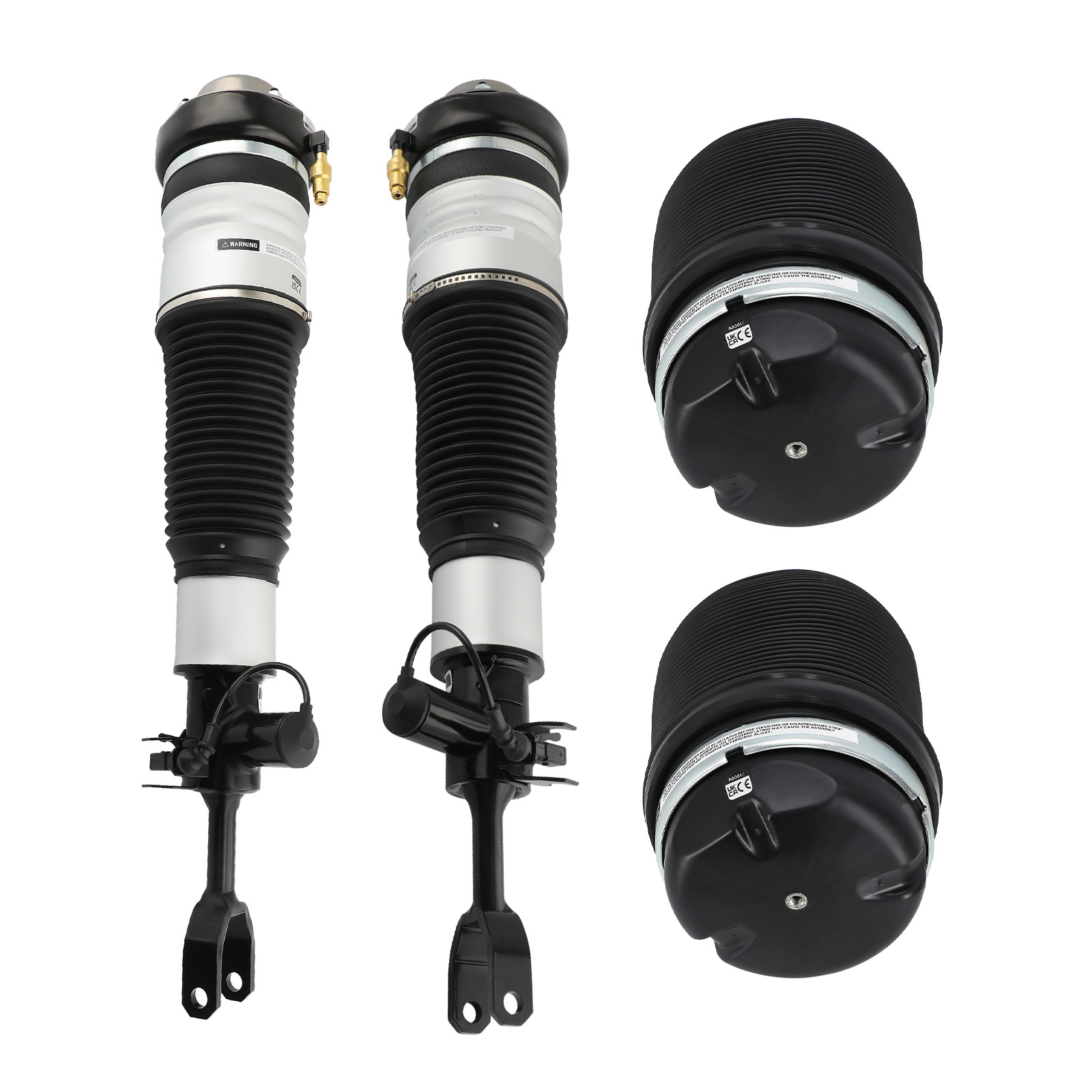 Avant 2x Jambe de Force + 2x amortisseur for Audi A6 S6 4F0616039AA 4F0616040A