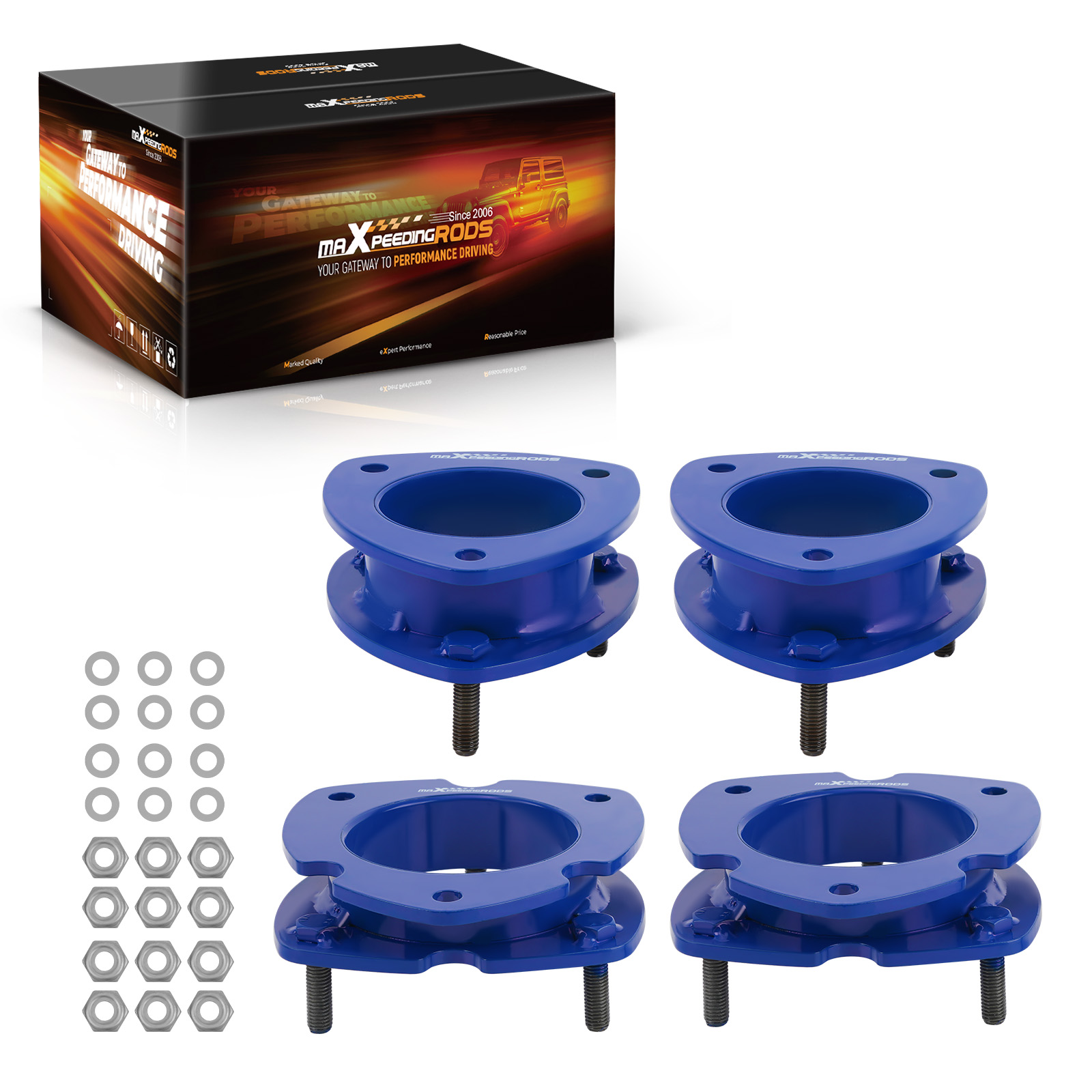 Front 3.5'' Rear 2.5'' Leveling Lift Kit for Ford Expedition 2003-18 Spacers