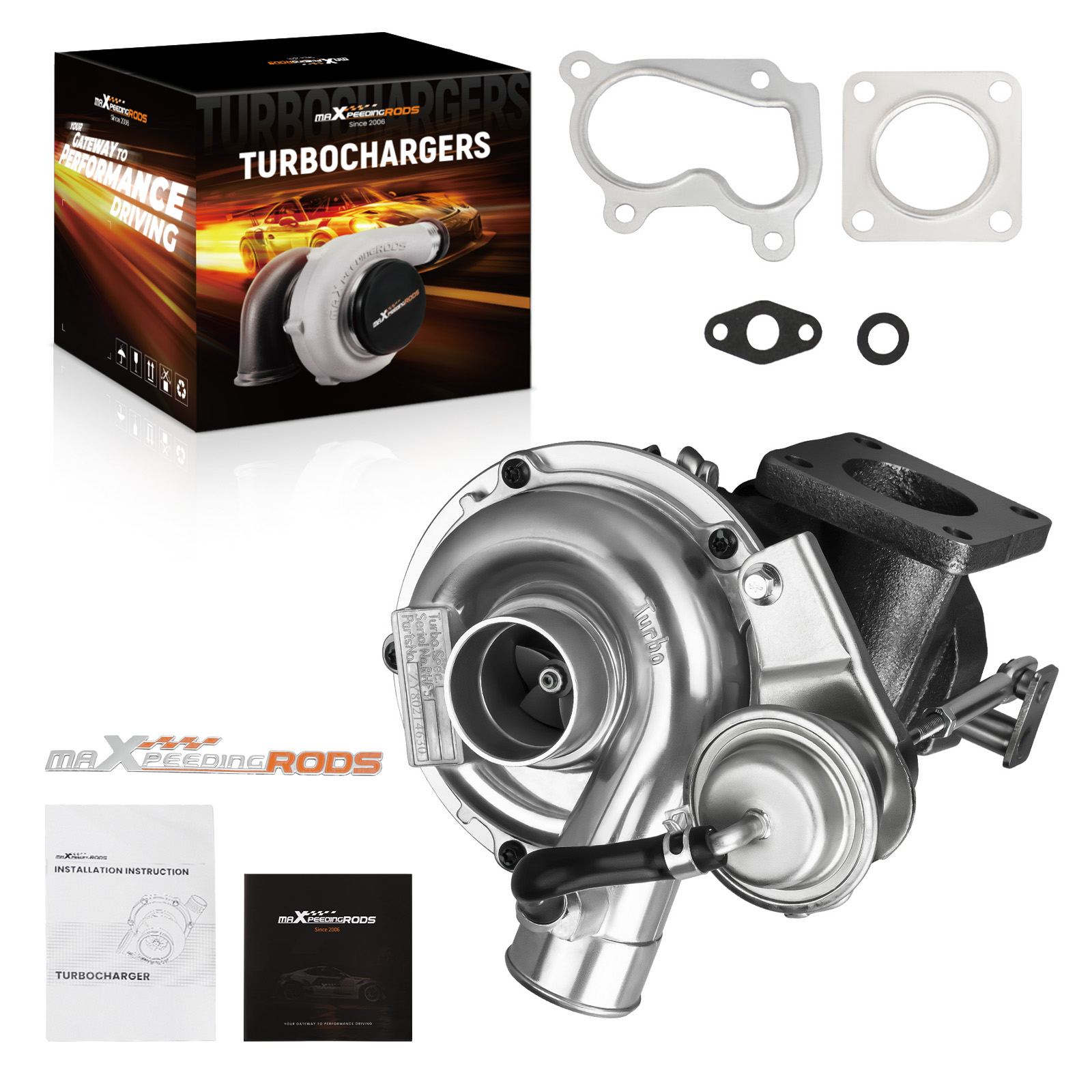 Turbolader for Isuzu D-MAX 3.0 TD KB 300 TD 4JH1-TC 96 Kw 130 PS turbocharger EU