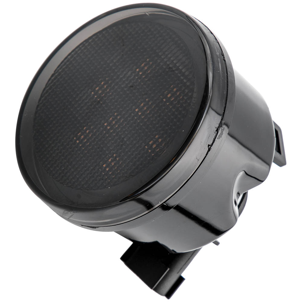 Smoke Lens Amber Turn Signal Light Set for Jeep Wrangler JK 2007-17 Front Fender