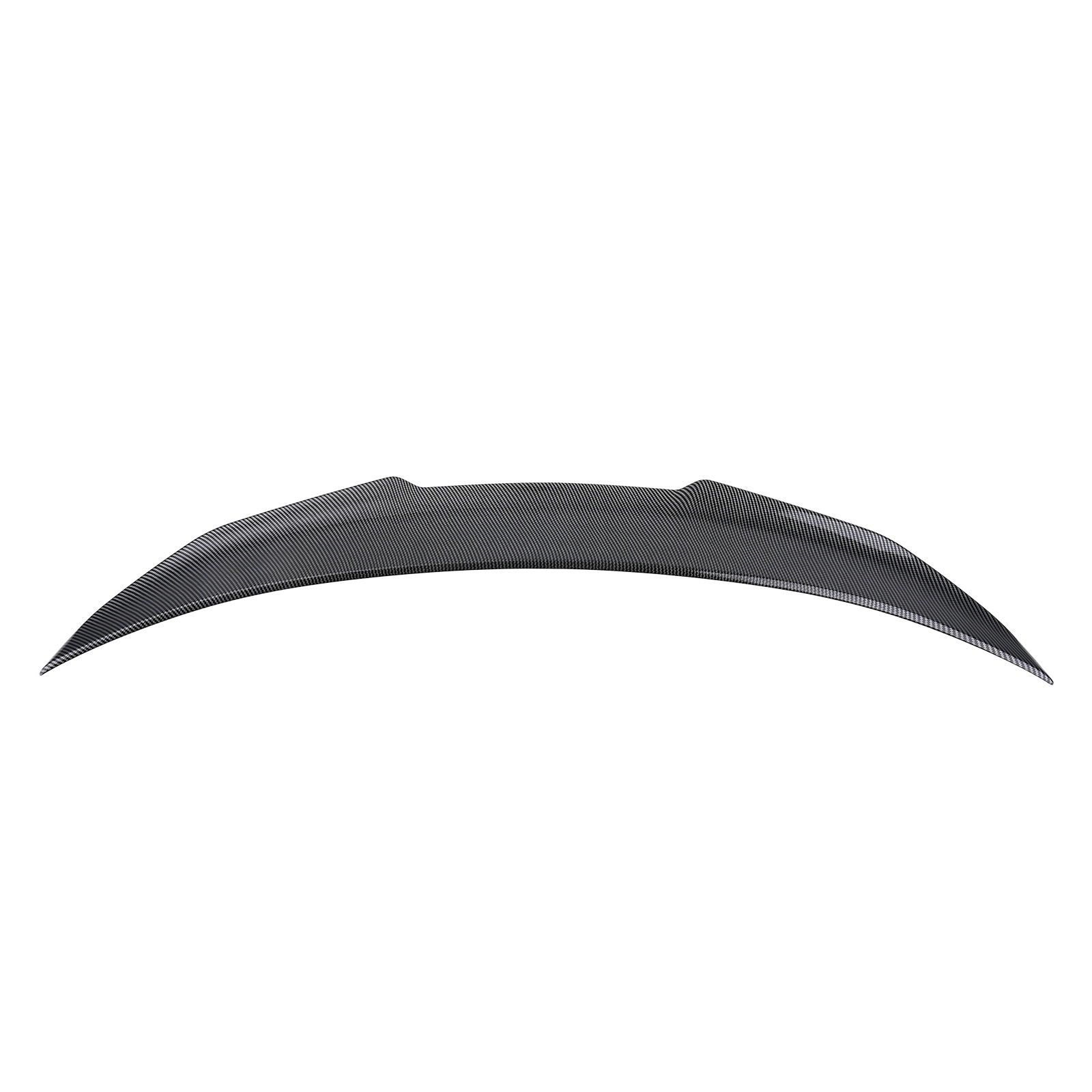 ABS Rear Wing Spoiler Carbon fit for Infiniti Q50 14-24 PSM Style Black Painted