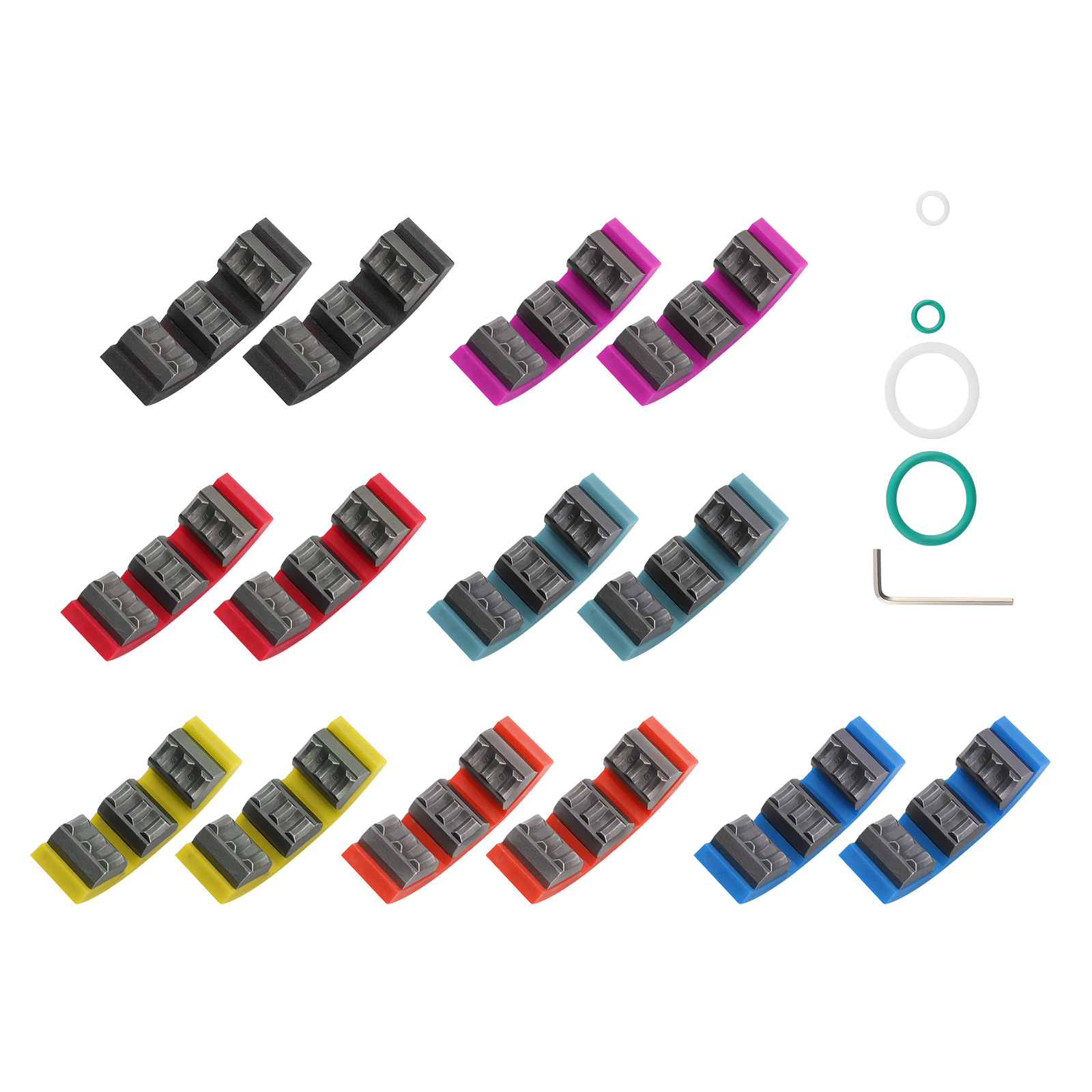 Auto AC Repair Tool Kit 71500 Hydraulic Crimper with 7 Dies Set #6-#12