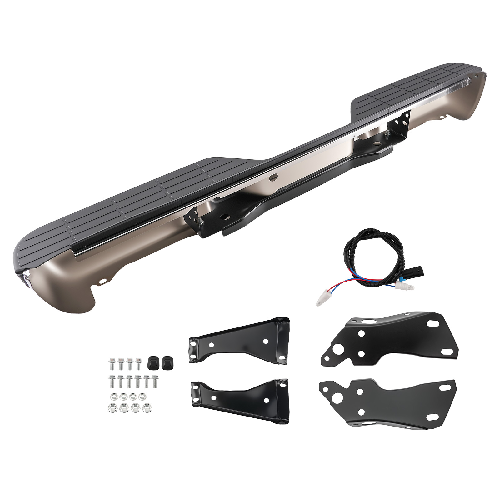 Rear Bumper Assembly for Chevrolet C1500/C2500/C3500 1988-2000 GM1101111