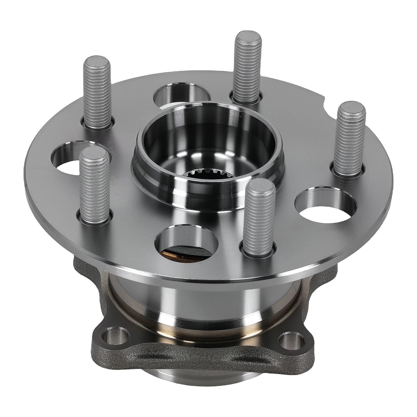 Rear Wheel Hub & Bearing for Toyota RAV4 AWD 01-05 H512338 5-Lug Square Non-ABS