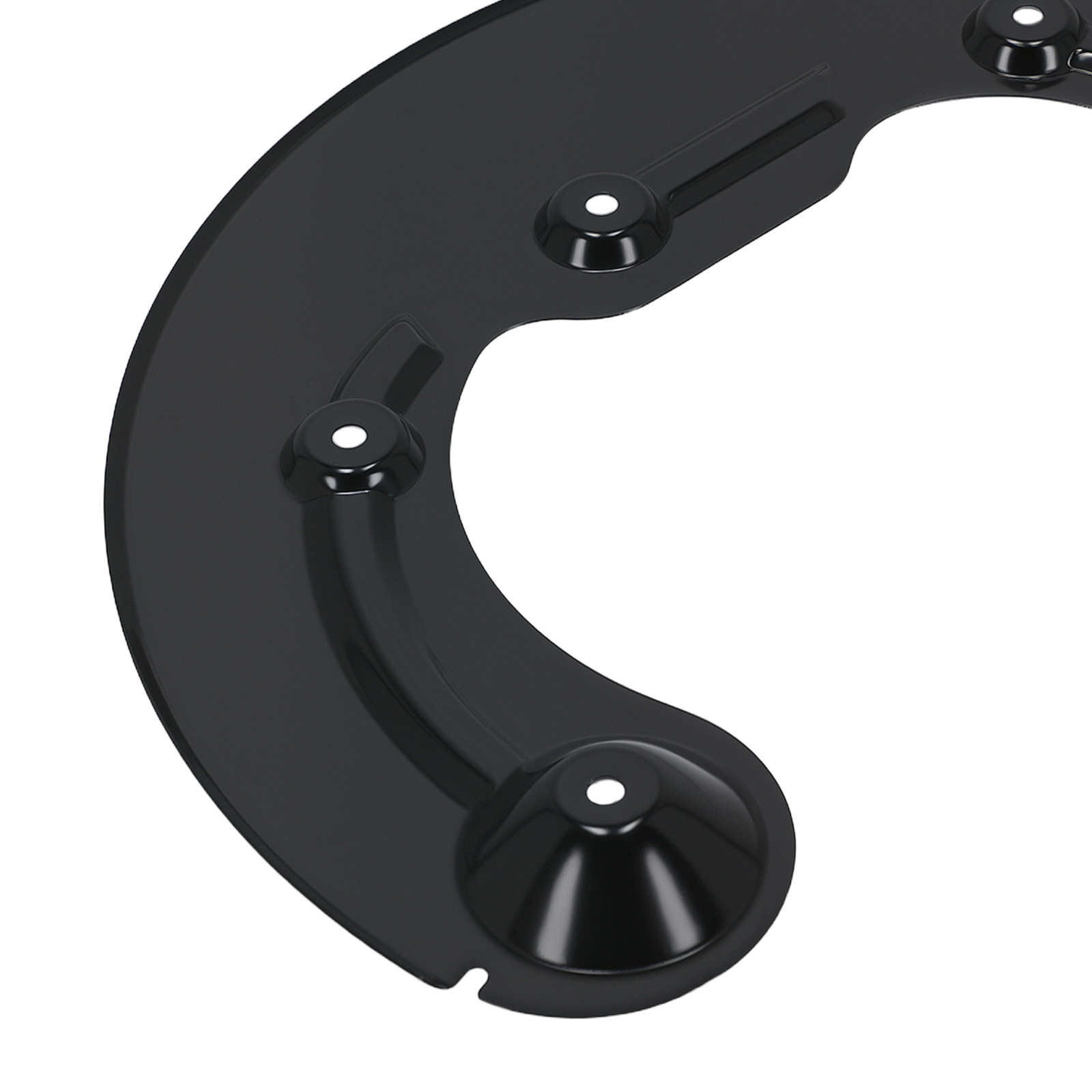 Brake Dust Shield Plate Front Left for Ford F-150 2004-2008 4L3Z2K005BA Black