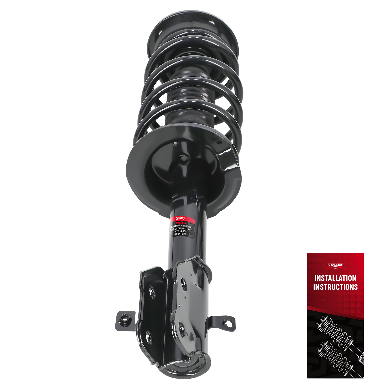 Front Shock Absorber Strut Coil Spring For Ford Edge & Lincoln MKX 2007-2010 FWD