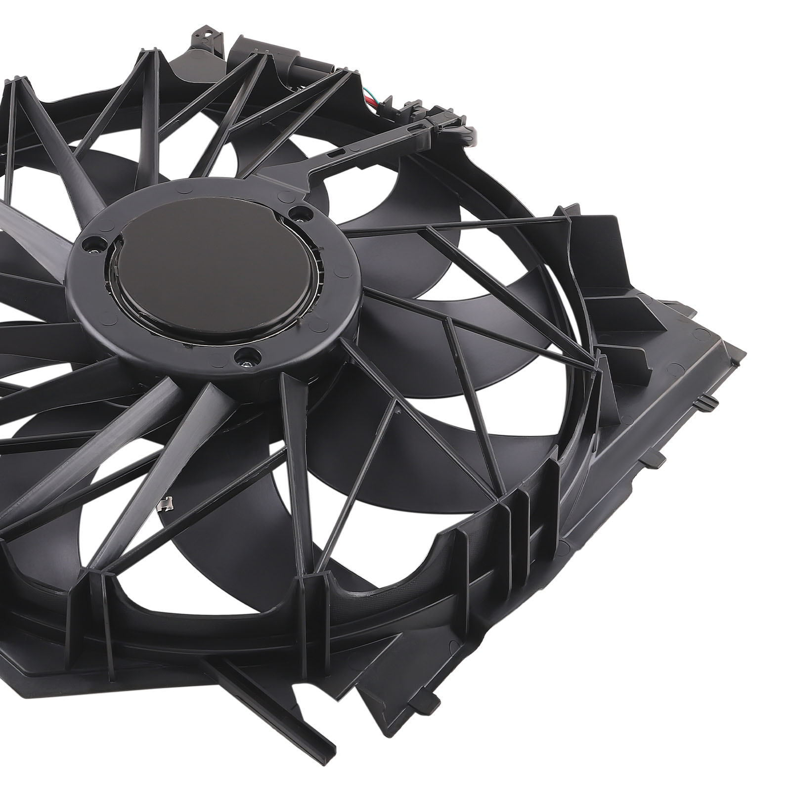 Radiator Condenser Cooling Fan Brushless Motor 600w fit for Bmw X3 E83 2004-10
