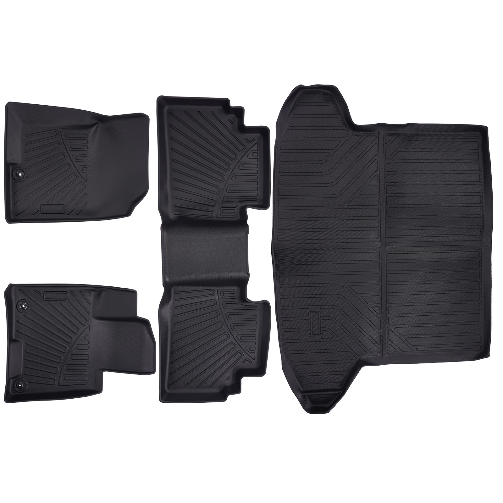 3D Floor Mats & Cargo Liner Full Cover fit for Hyundai Tucson 2022-2025 Black