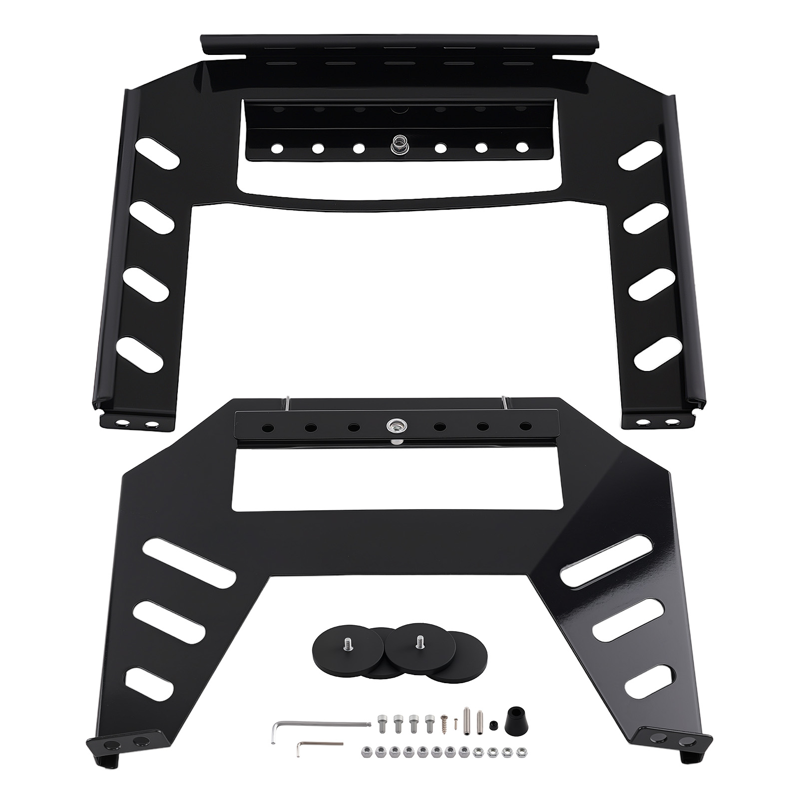 Starlink Gen 3 Flat Rack for RV Vans Boat Overlanding Black Steel Mount