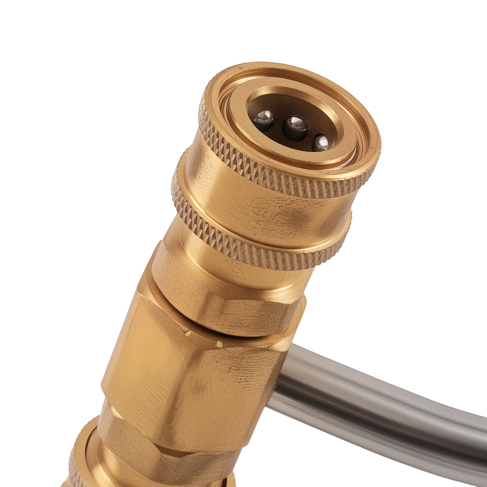 Gutter Cleaner Attachment for Pressure Washer 4000PSI 1/4 Inch Quick Connect