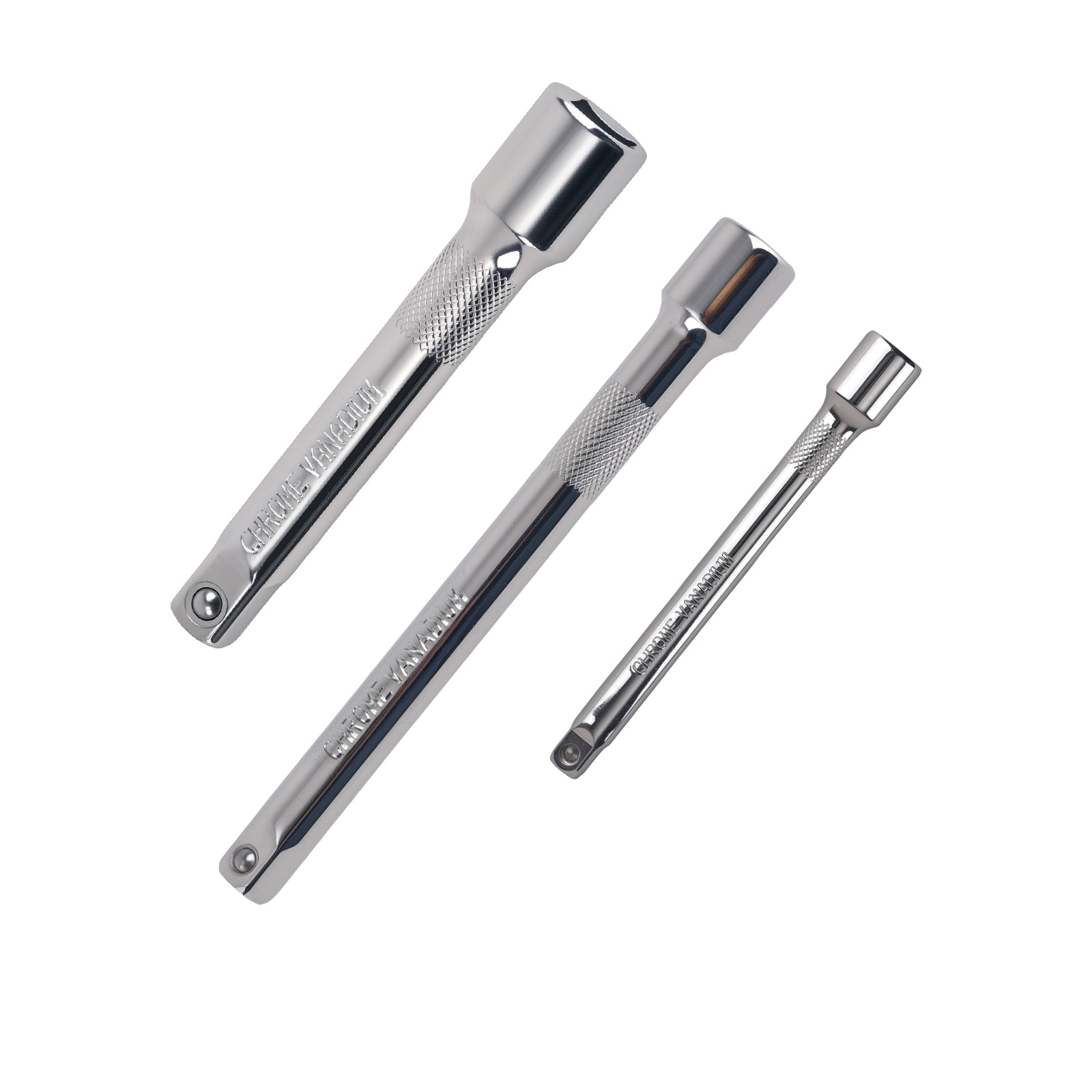 72 Teeth Flexible Ratchet Set 1/4 3/8 1/2 Drive Extension Bar 180° Swivel Head