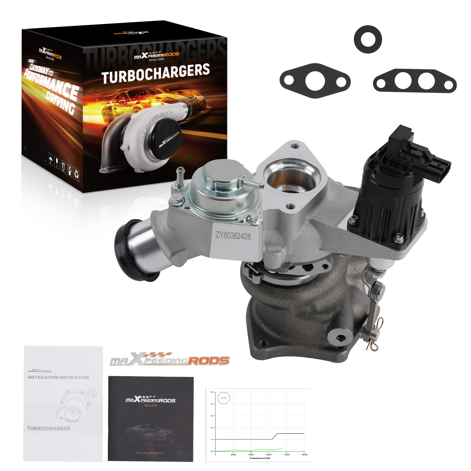 Upgrade Billet Turbo For Honda Accord 1.5L VG16 2018-23 Turbocharger 18081-0528E