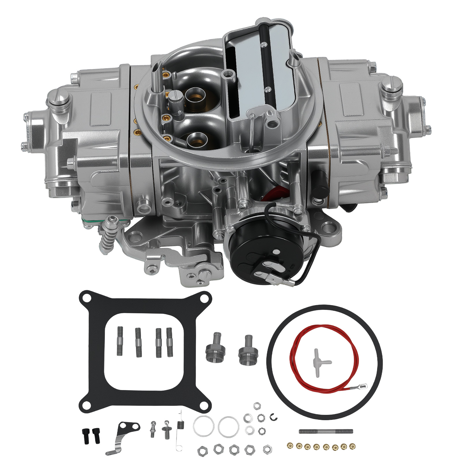4-Barrel Carburetor replace for BR-67255 650cfm Electric Choke Square Bore