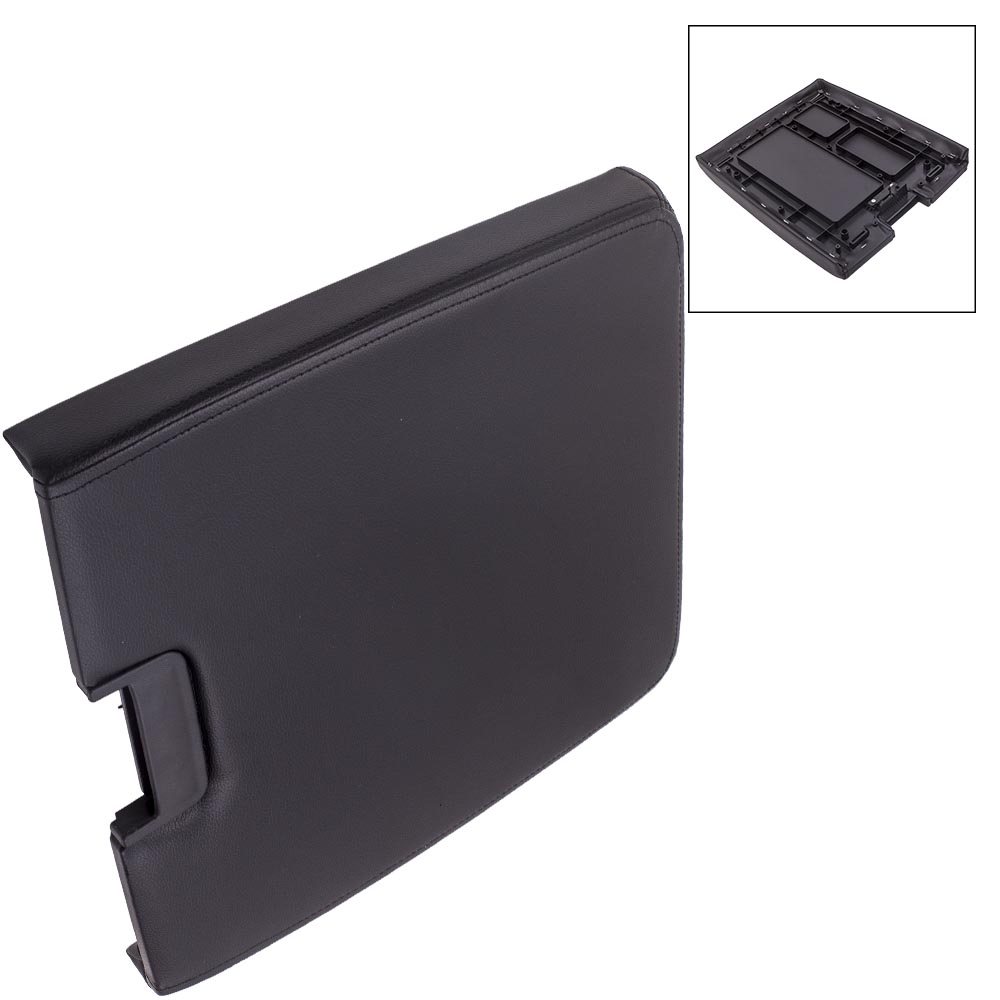 Black Front Center Console Lid Bench Latch For Tahoe Silverado