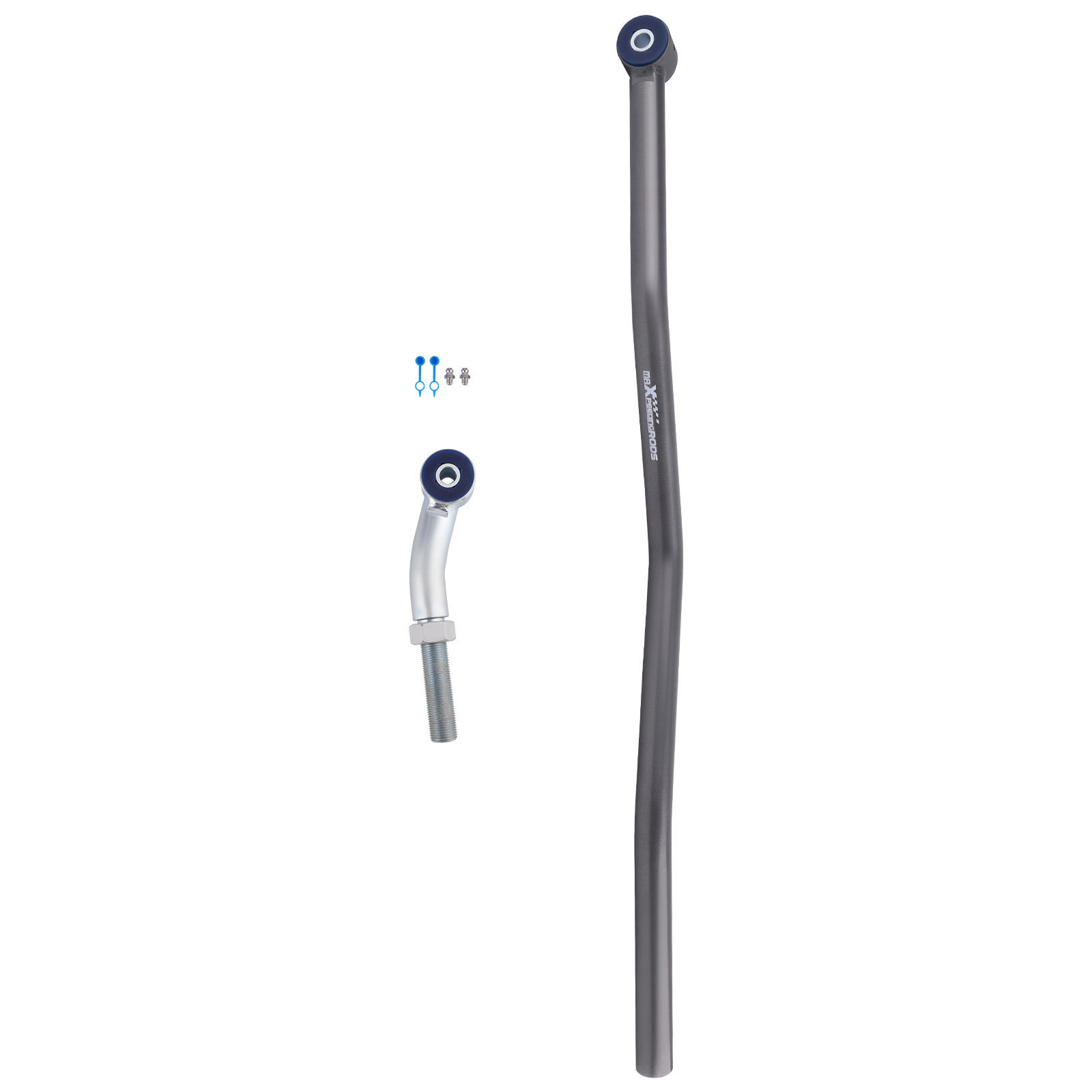 Control Arms Track Bar for Jeep Wrangler JK 2007-2018 Poly Bushing Zerk Fittings