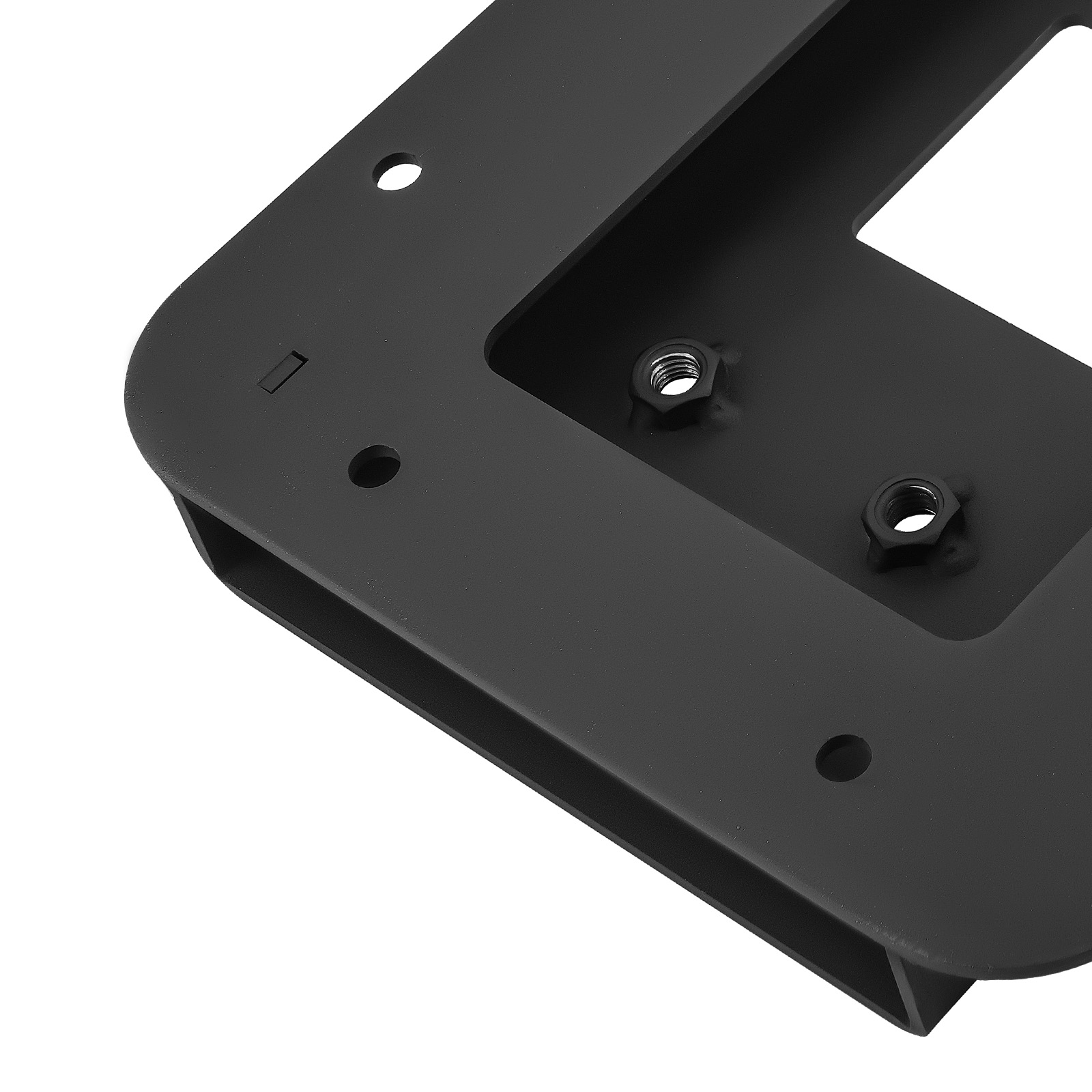 Spare Tire Carrier Adjustable For 07-18 Jeep Wrangler JK JKU Unlimited Black