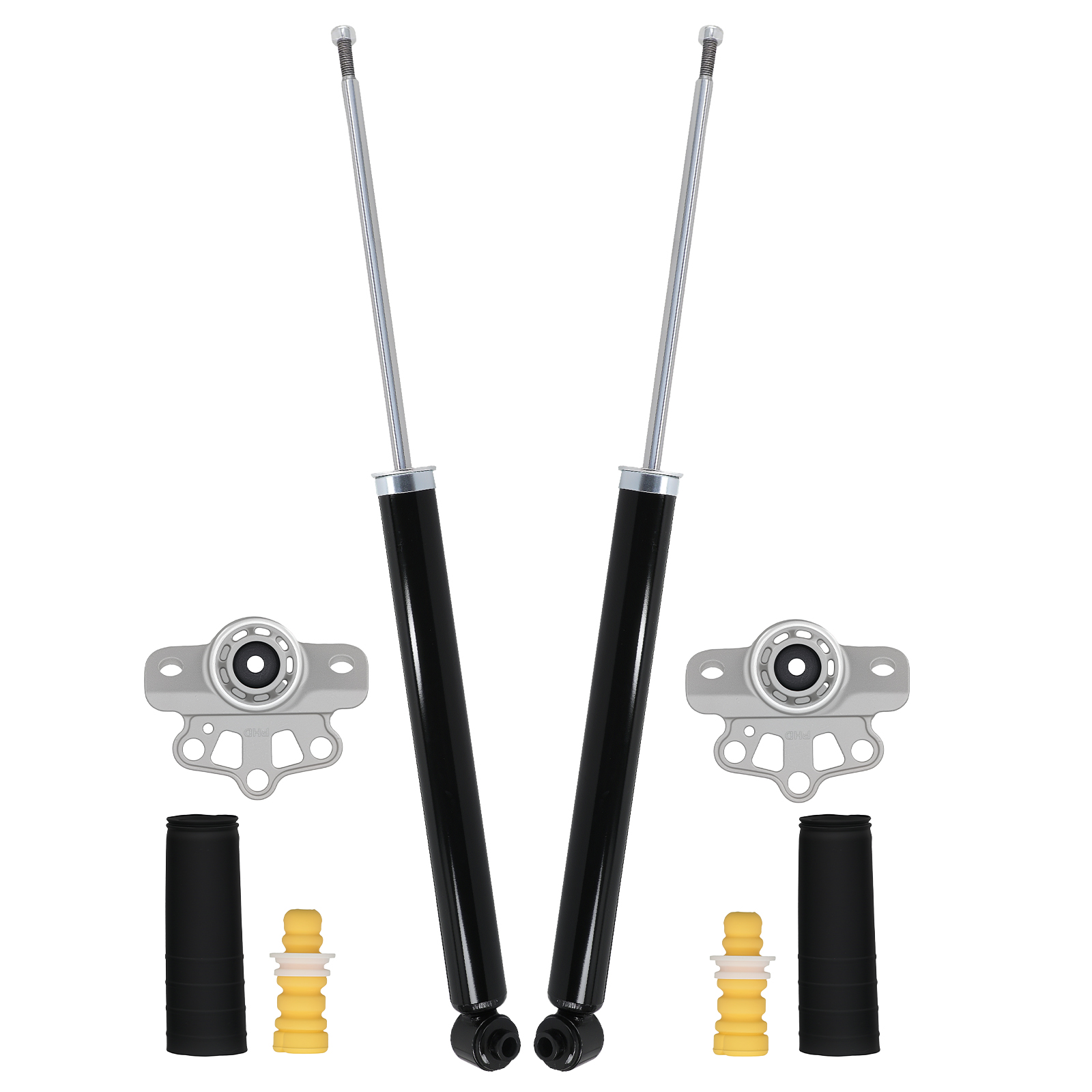 Stossdämpfer +Domlager +Staubmanschetten Hinten for Alfa Mito/Fiat Grande Punto