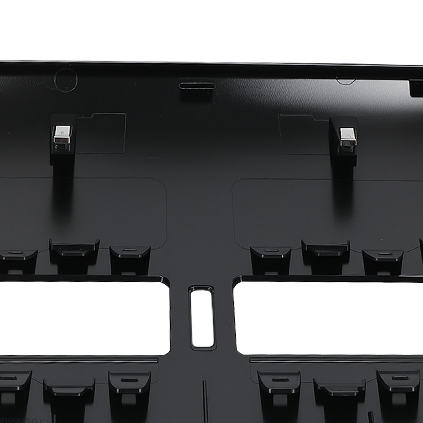 Center Dashboard Vent Trim for Nissan Versa Sedan/Hatch 07-12 68414-ED50C Black