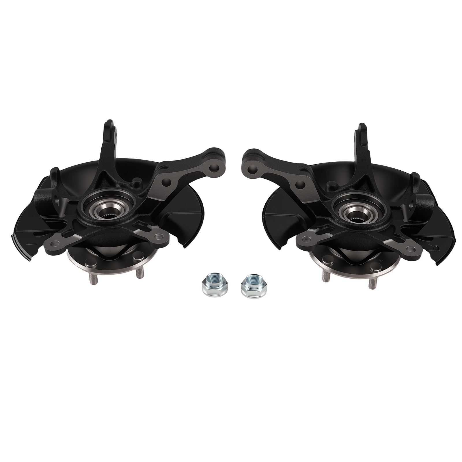 Front Left Right Steering Knuckle Assembly for Honda Civic 1.5L LK097 LK098