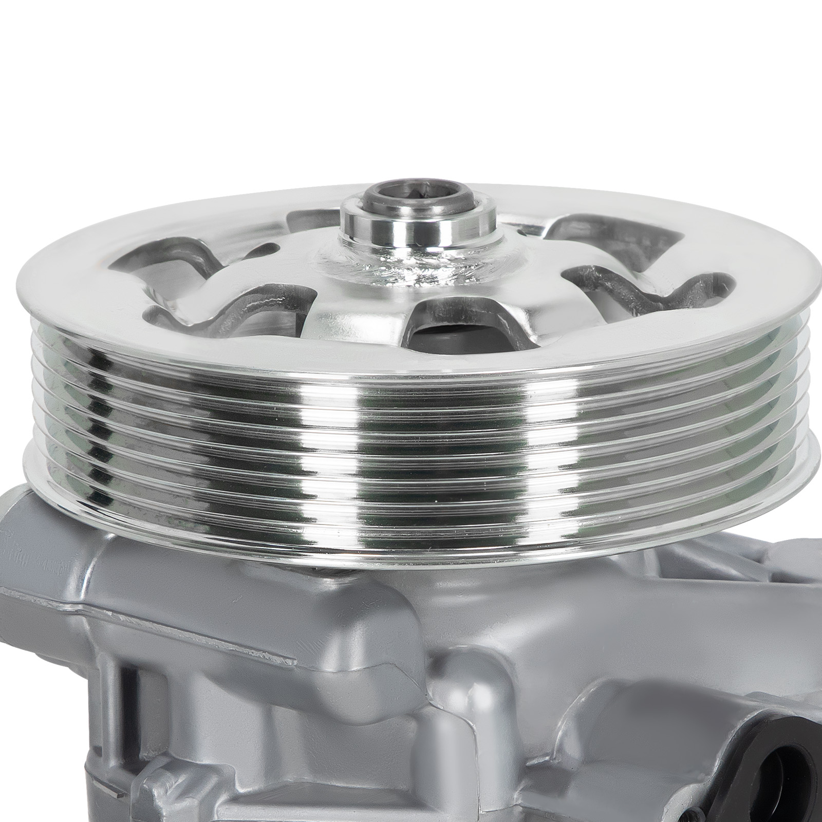 Power Steering Pump w/ Pulley for Honda Accord 2.4L L4 2008 2009 2010 2011 2012